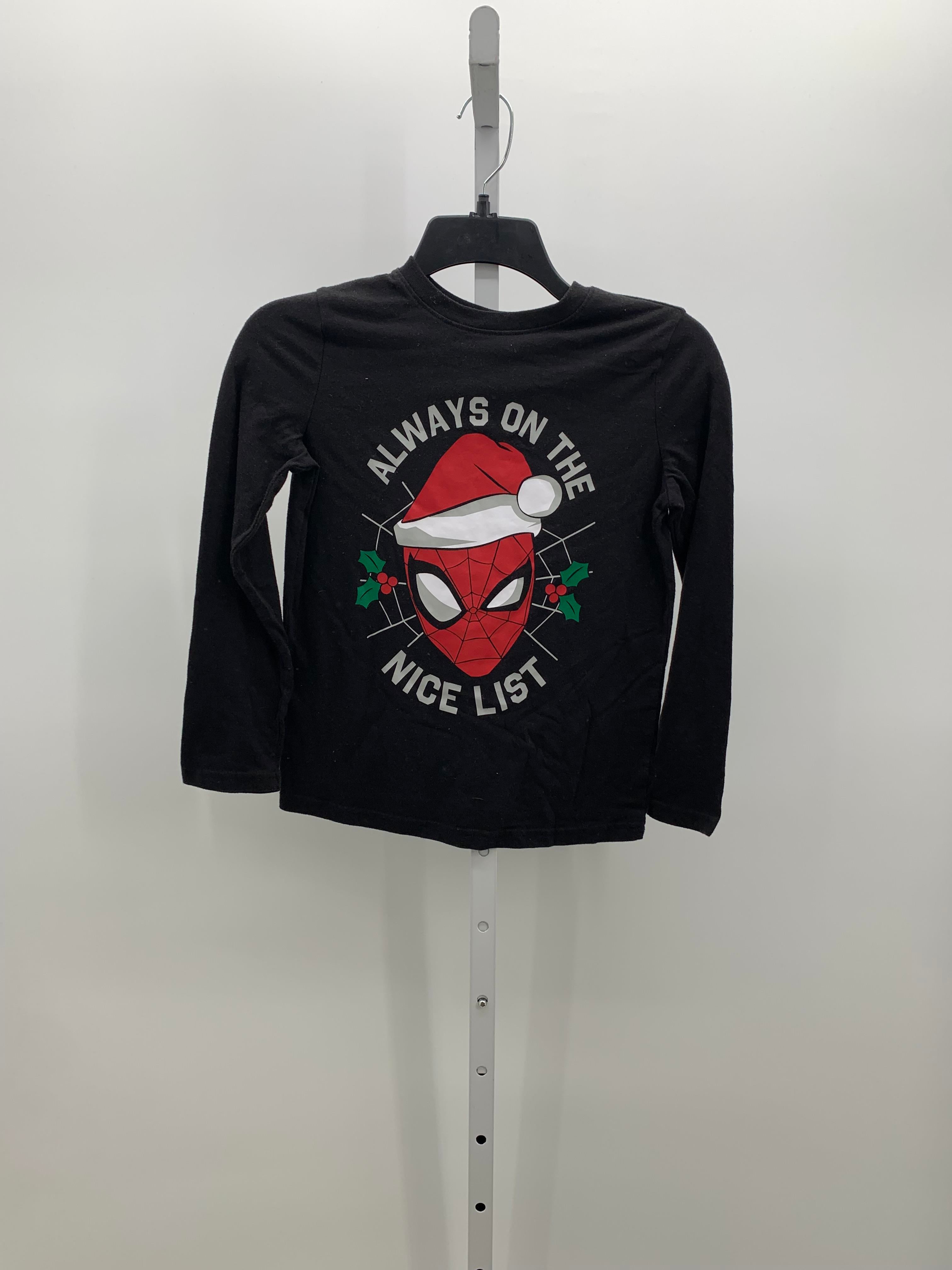 LONG SLV SHIRT SPIDER-MAN NICE LIST