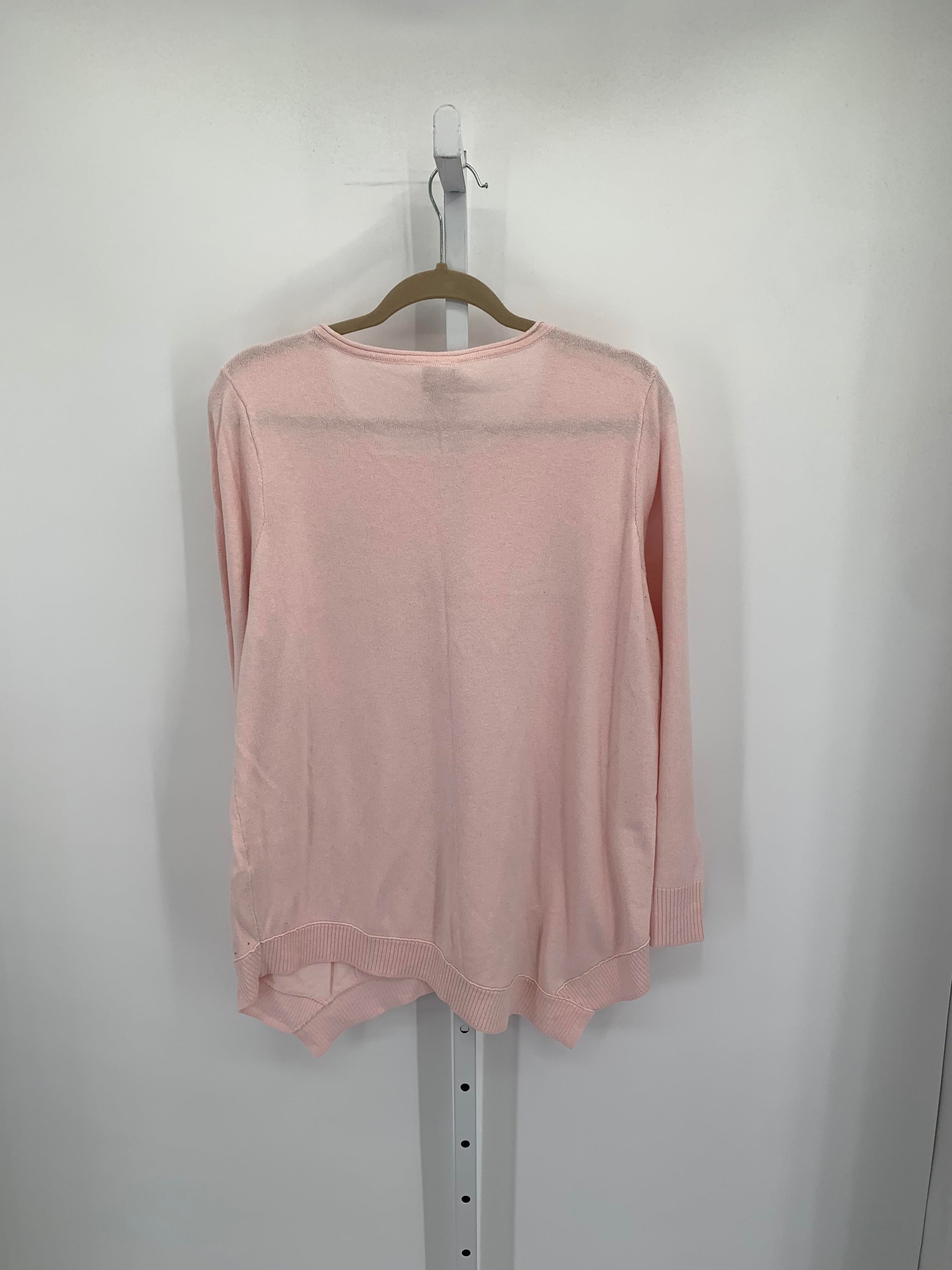 Chico's Size Large Misses Long Sleeve Shirt