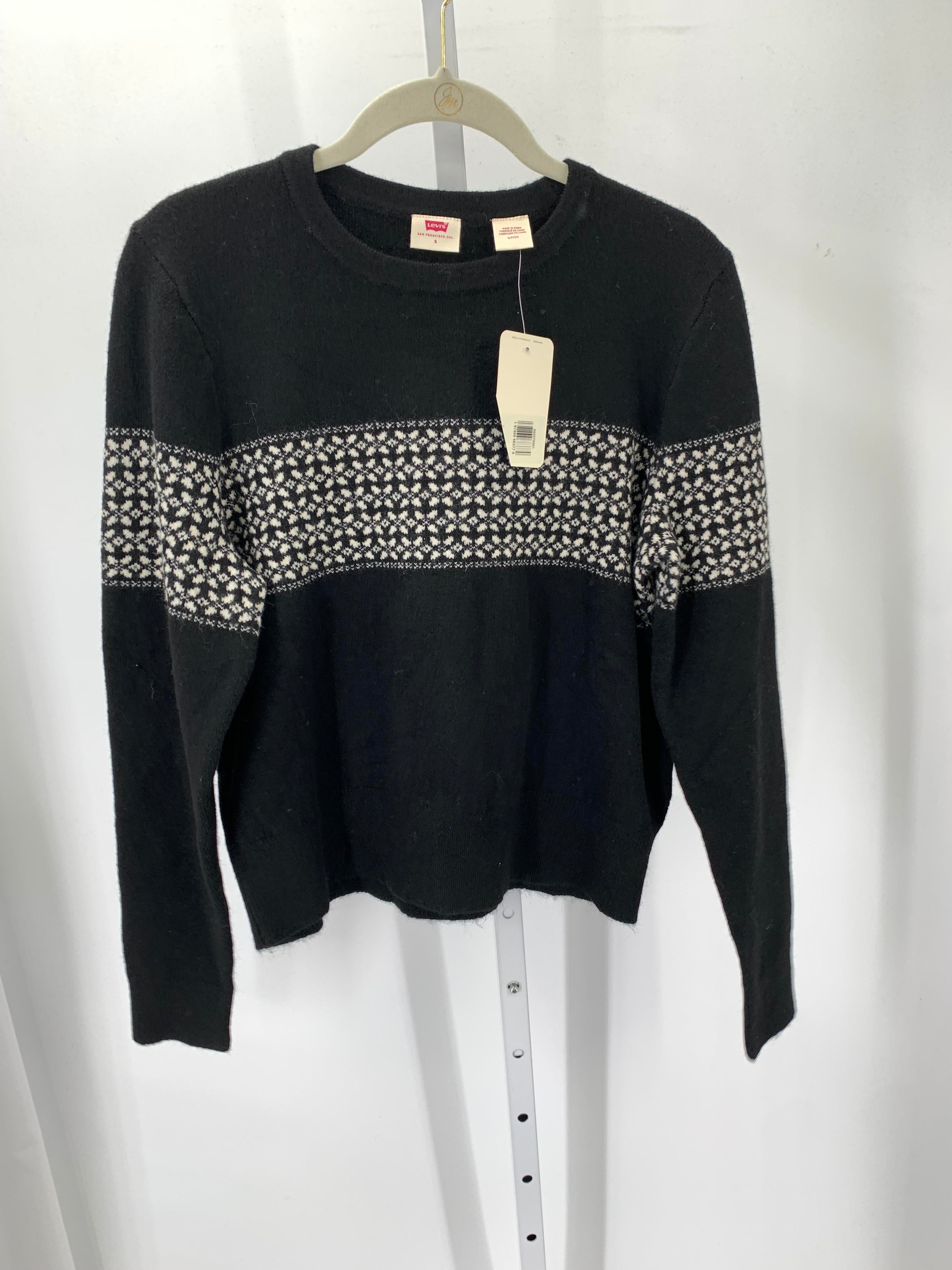 Levis Size Small Misses Long Slv Sweater