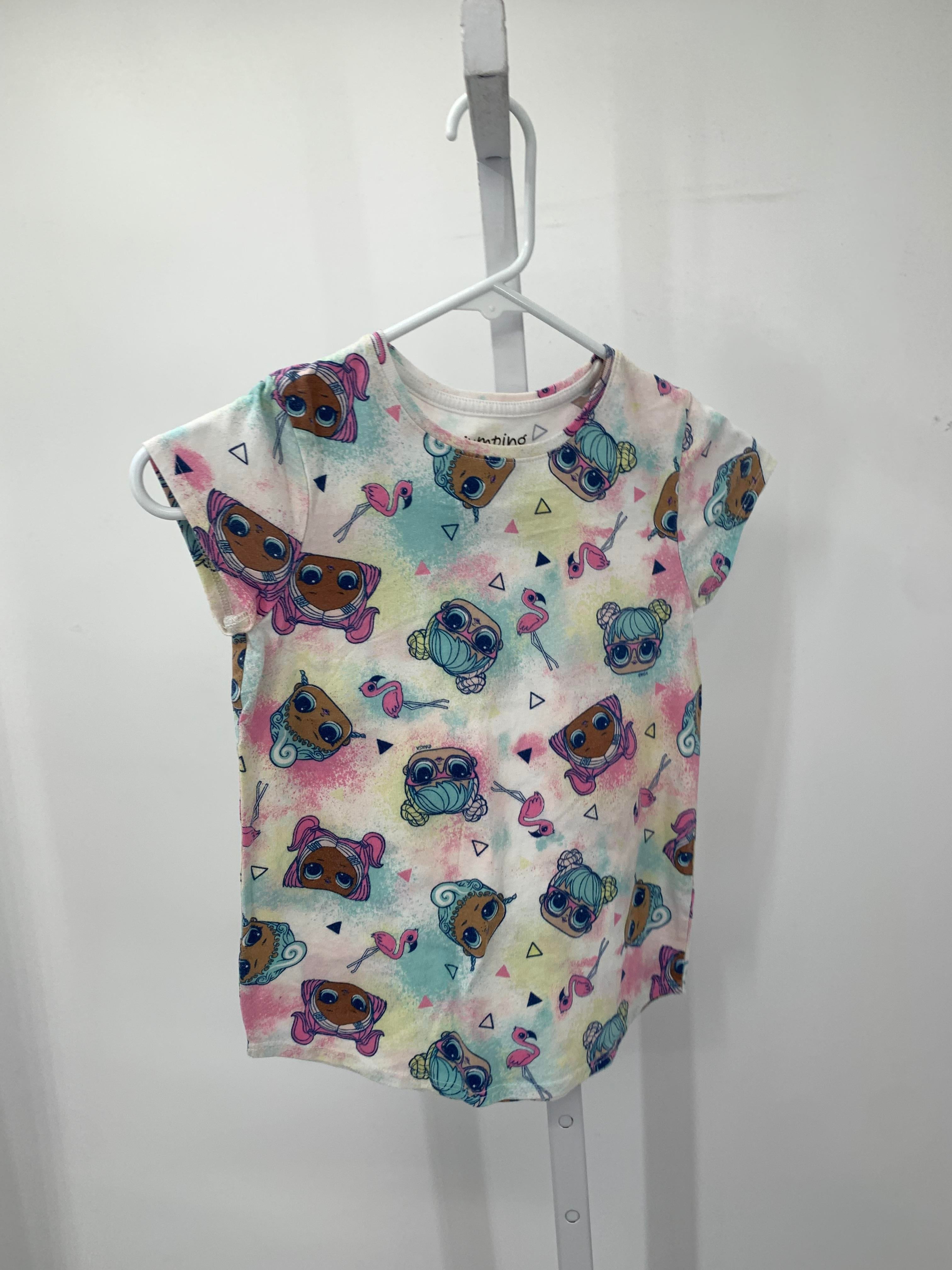 Jumping Beans Size 8 Girls Short Sleeve Shirt
