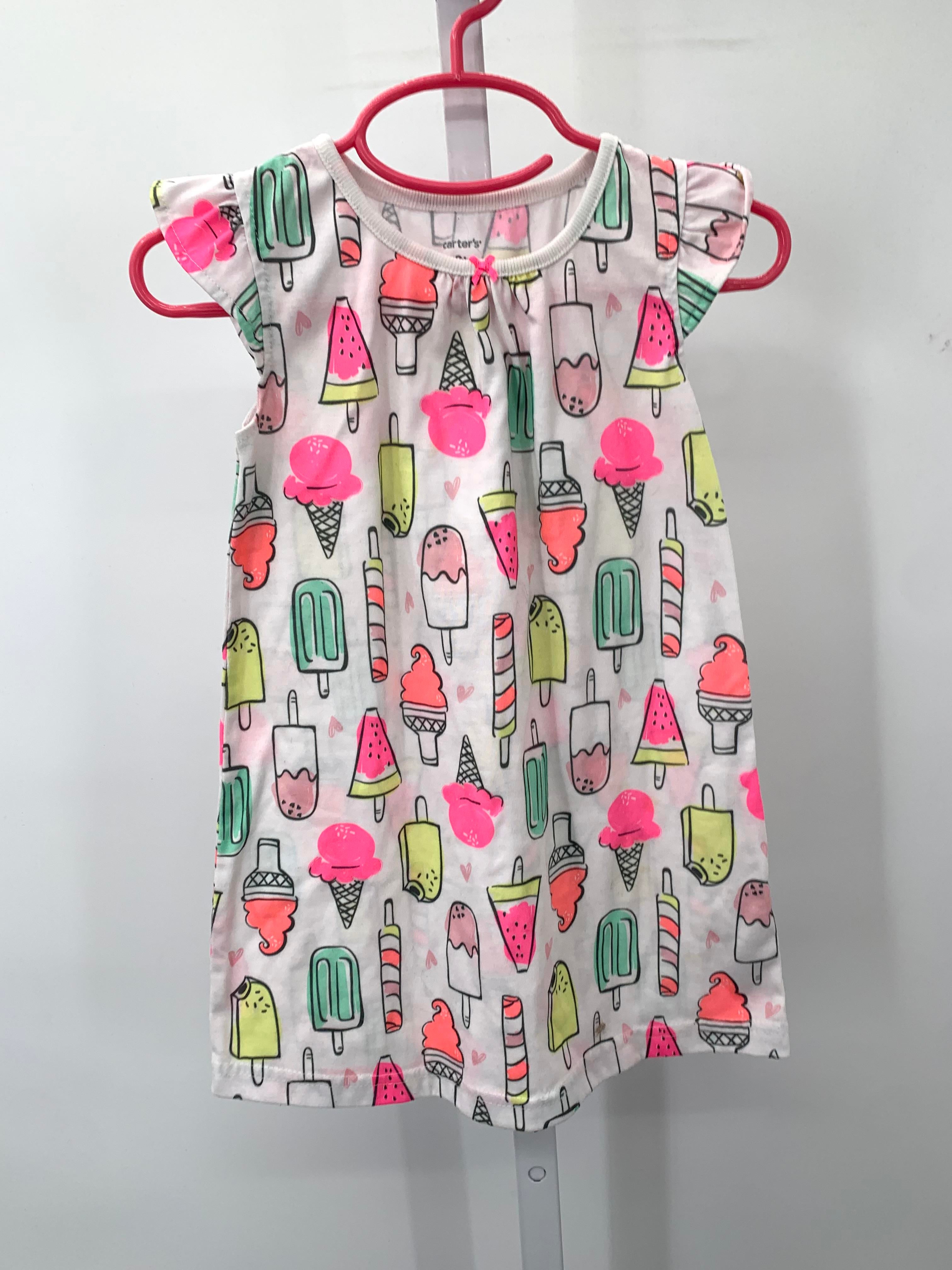 Carters Size 2T Girls Nightgown