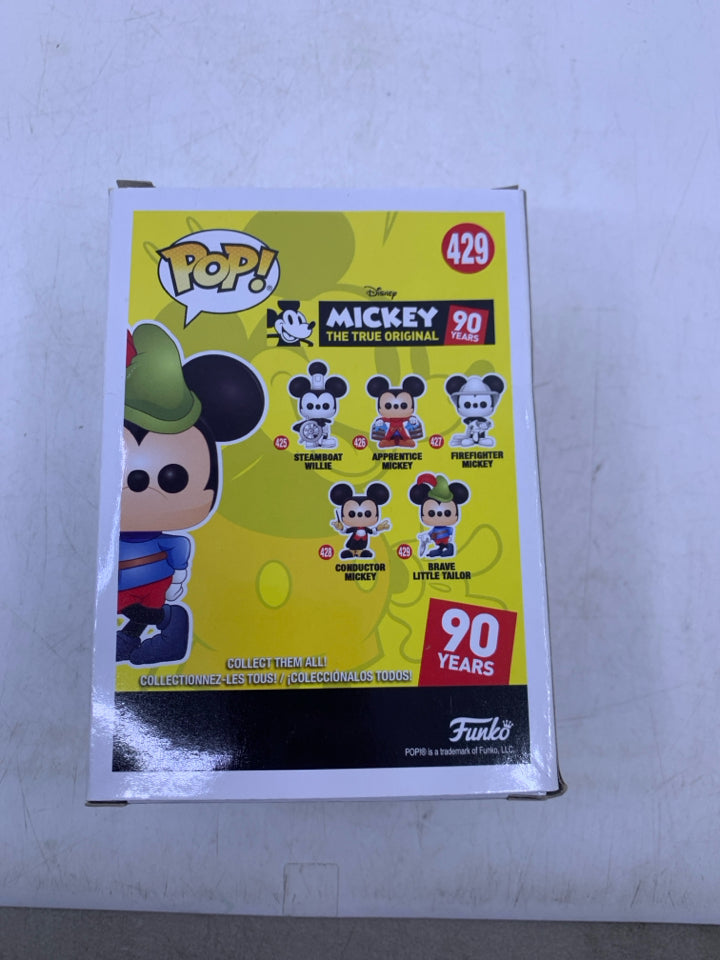 BRAVE LITTLE TAILOR MICKEY MOUSE 429 FUNKO POP.