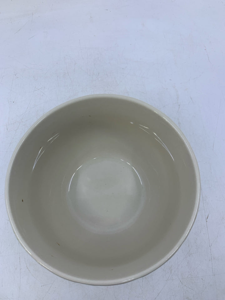 BASKET WEAVE + SHAMROCKS BOWL.