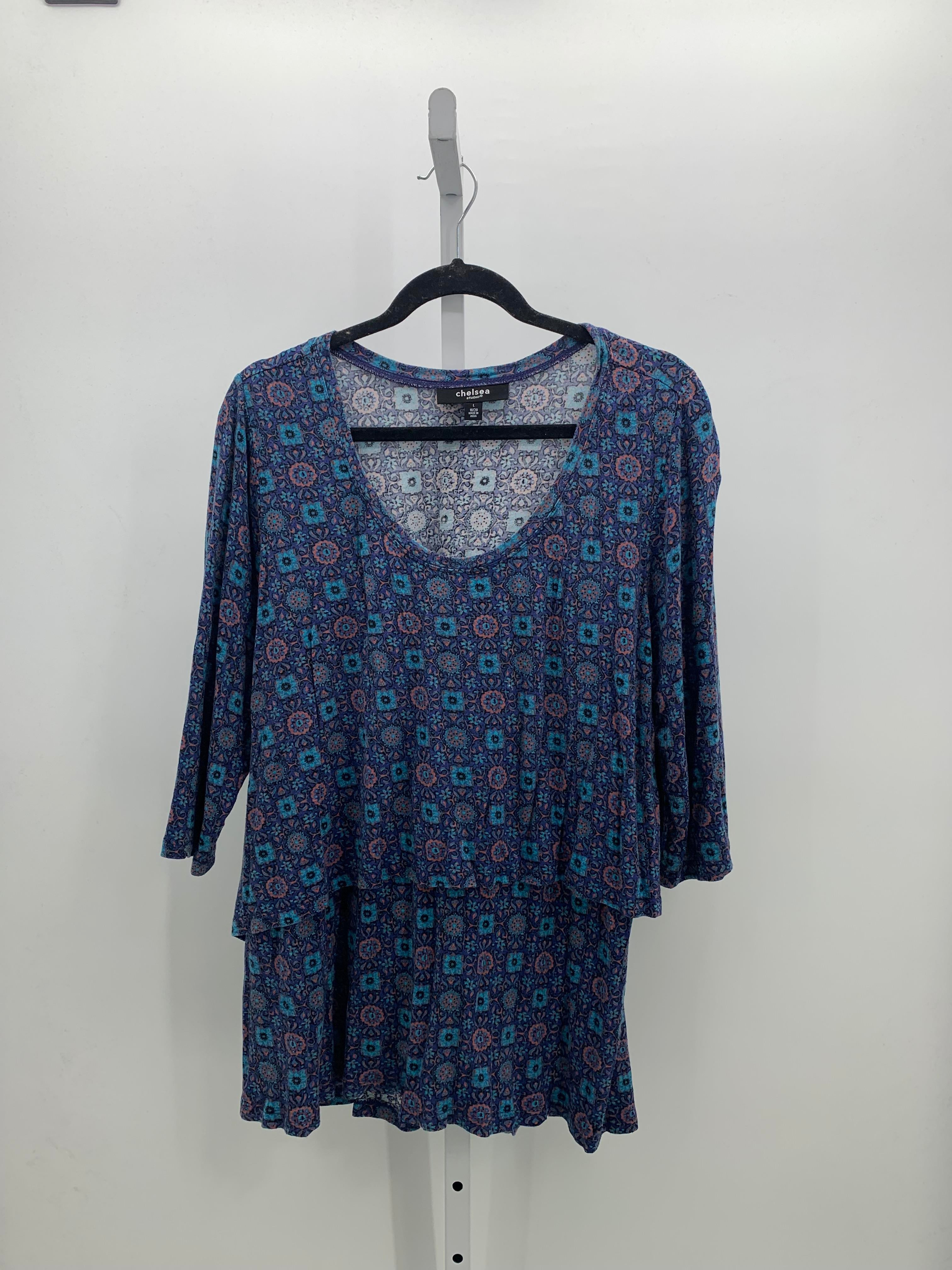 Chelsea Size 18/20 W Womens 3/4 Sleeve Shirt