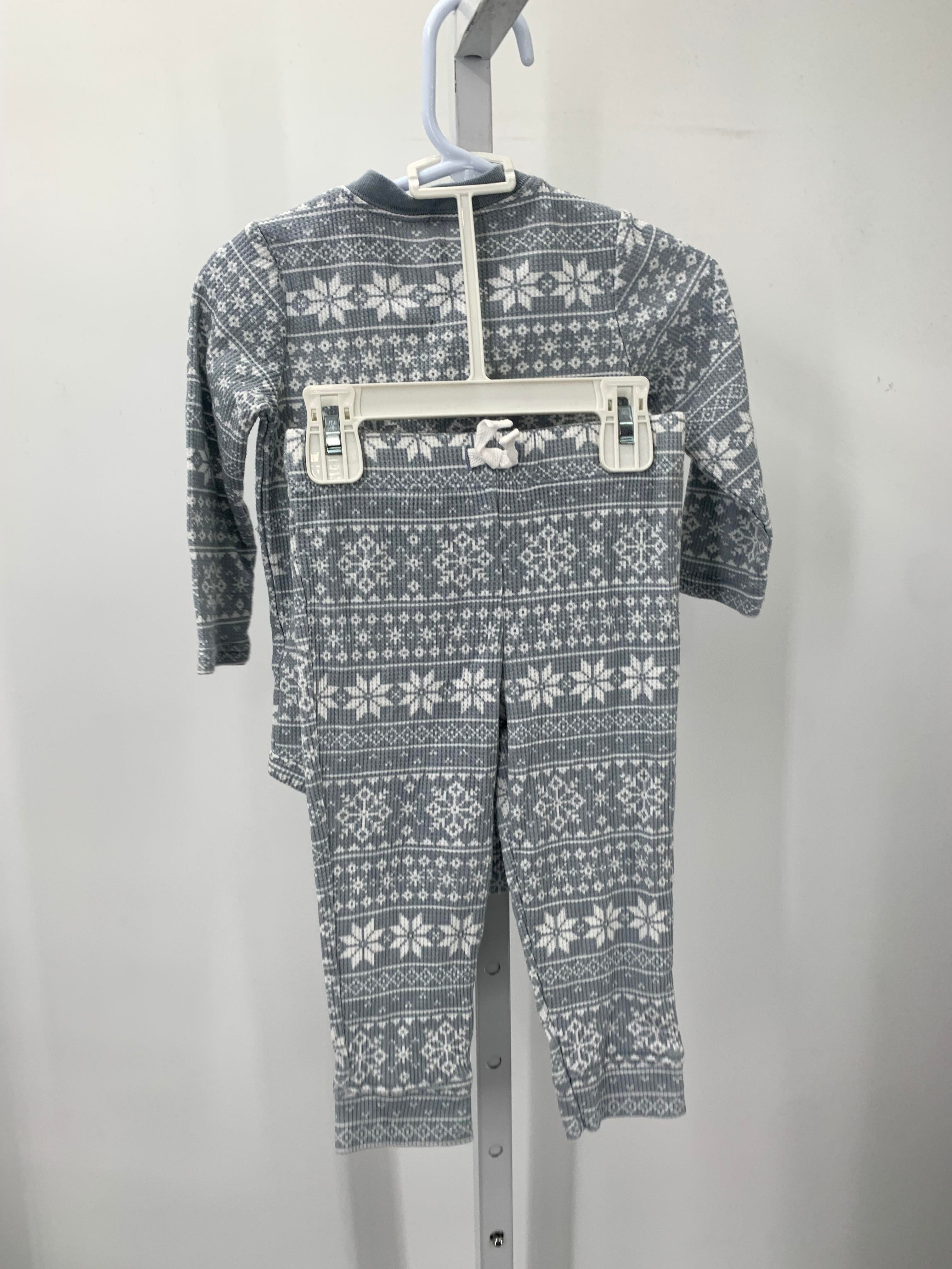 WHITE SNOWFLAKES THERMAL SHIRT AND PANTS
