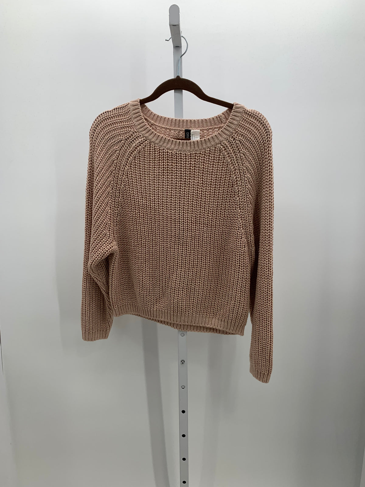 Divided Size Large Juniors Long Sleeve Sweater