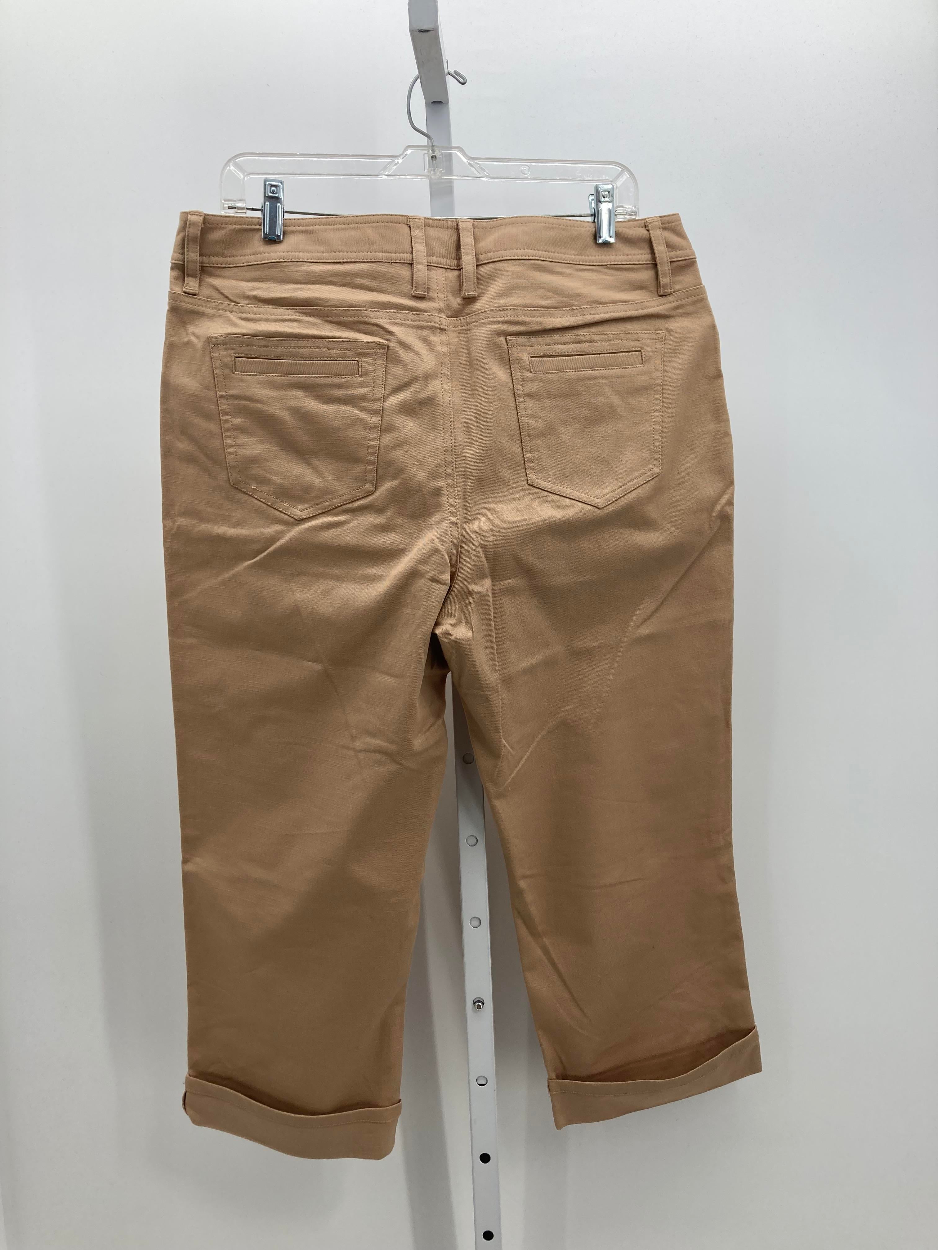 Liz & Co Size 14 Misses Cropped Pants