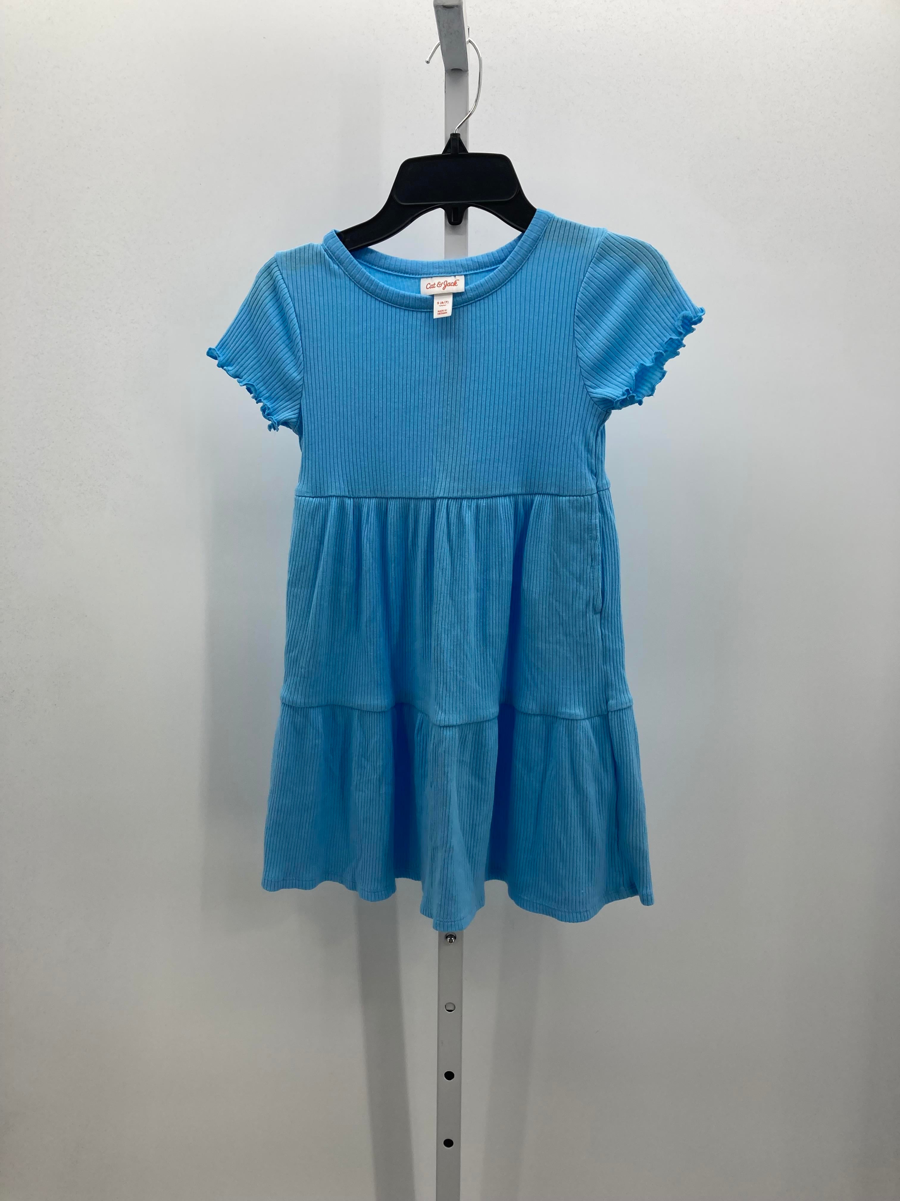 Cat & Jack Size 6/7 Girls Short Sleeve Dress