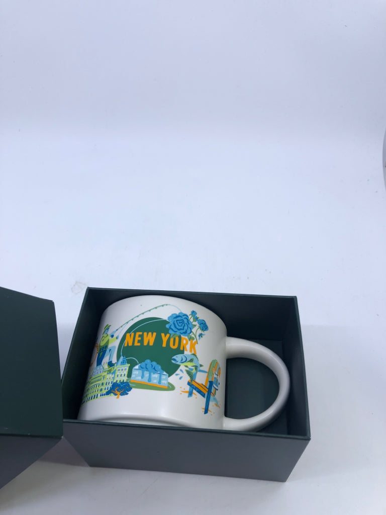 NIB STARBUCKS NEW YORK BOROUGHS 2024 MUG.