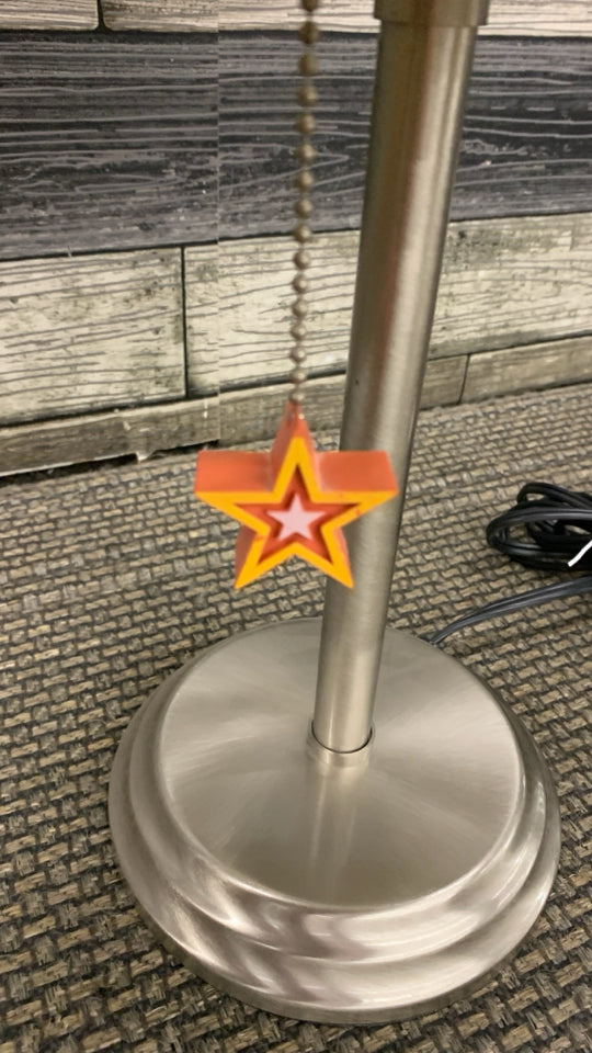 STAR-STITCHED LAMP.