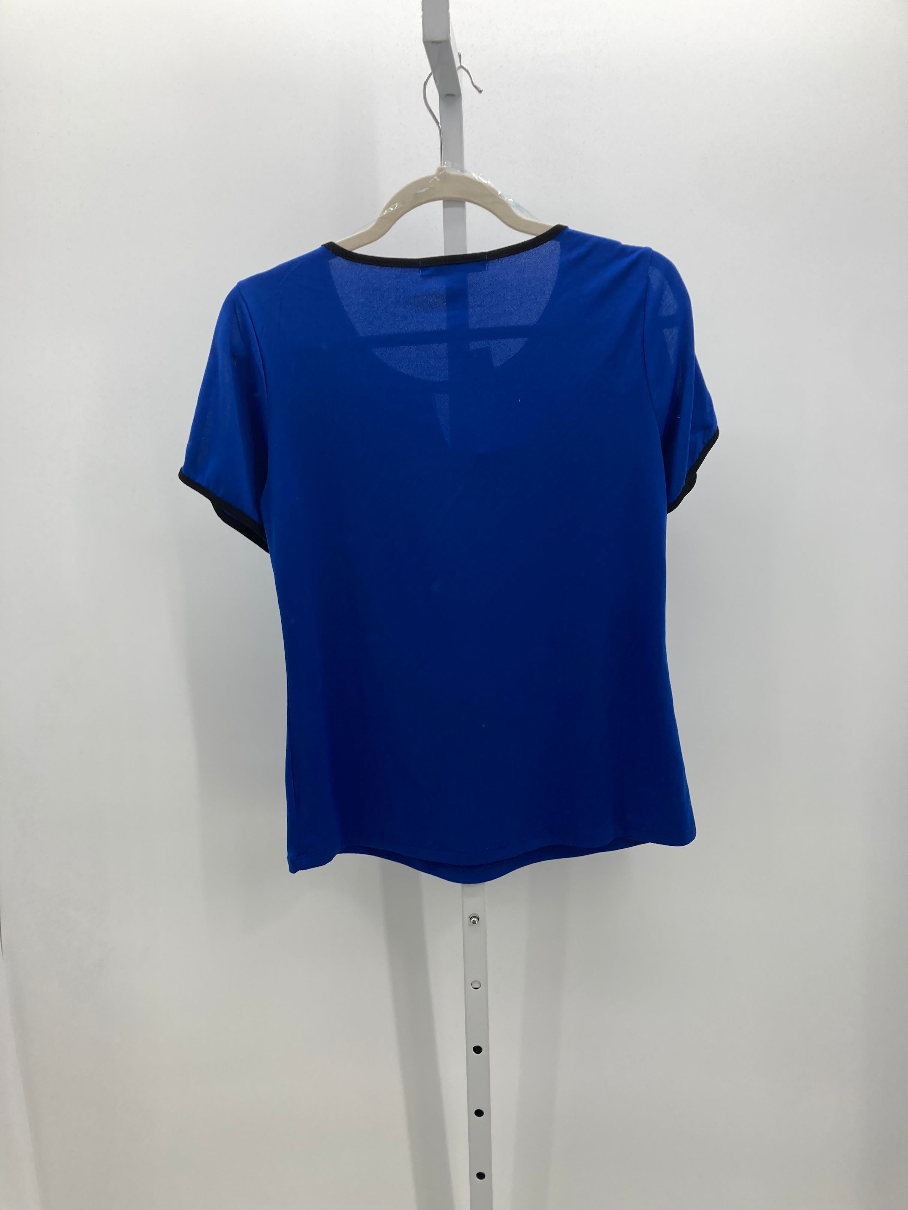 Adrienne Vittadini Size Small Misses Short Sleeve Shirt
