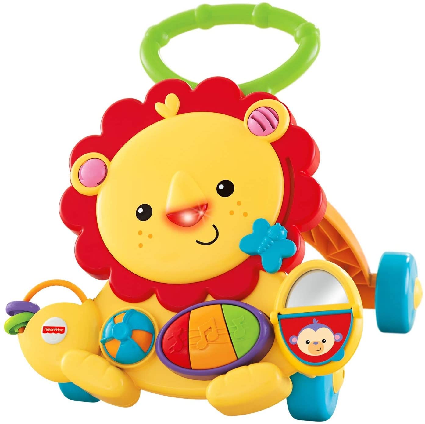 Fisher-Price Baby Toy Musical Lion Walker with Lights Sounds & Activities