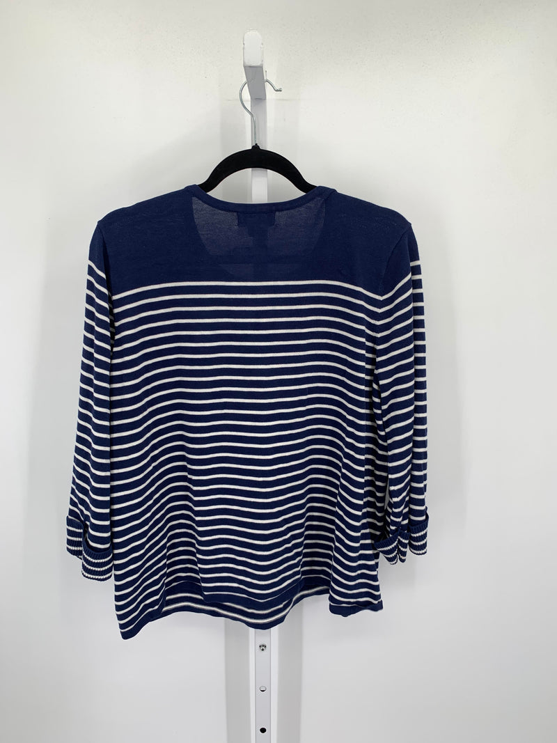 Liz Claiborne Size Extra Large Misses 3/4 Sleeve Sweater