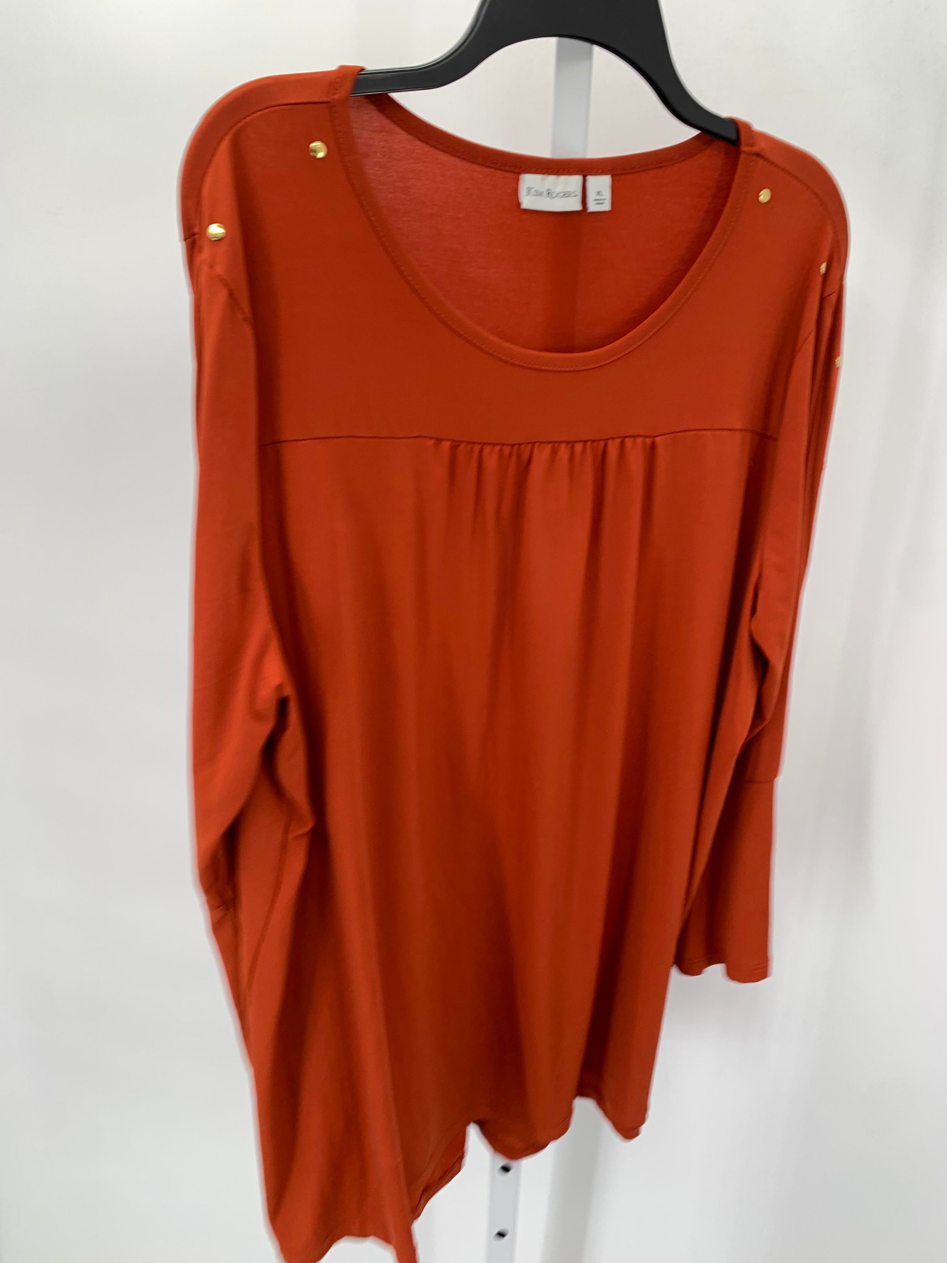 Kim Rogers Size Extra Large Misses Long Sleeve Shirt