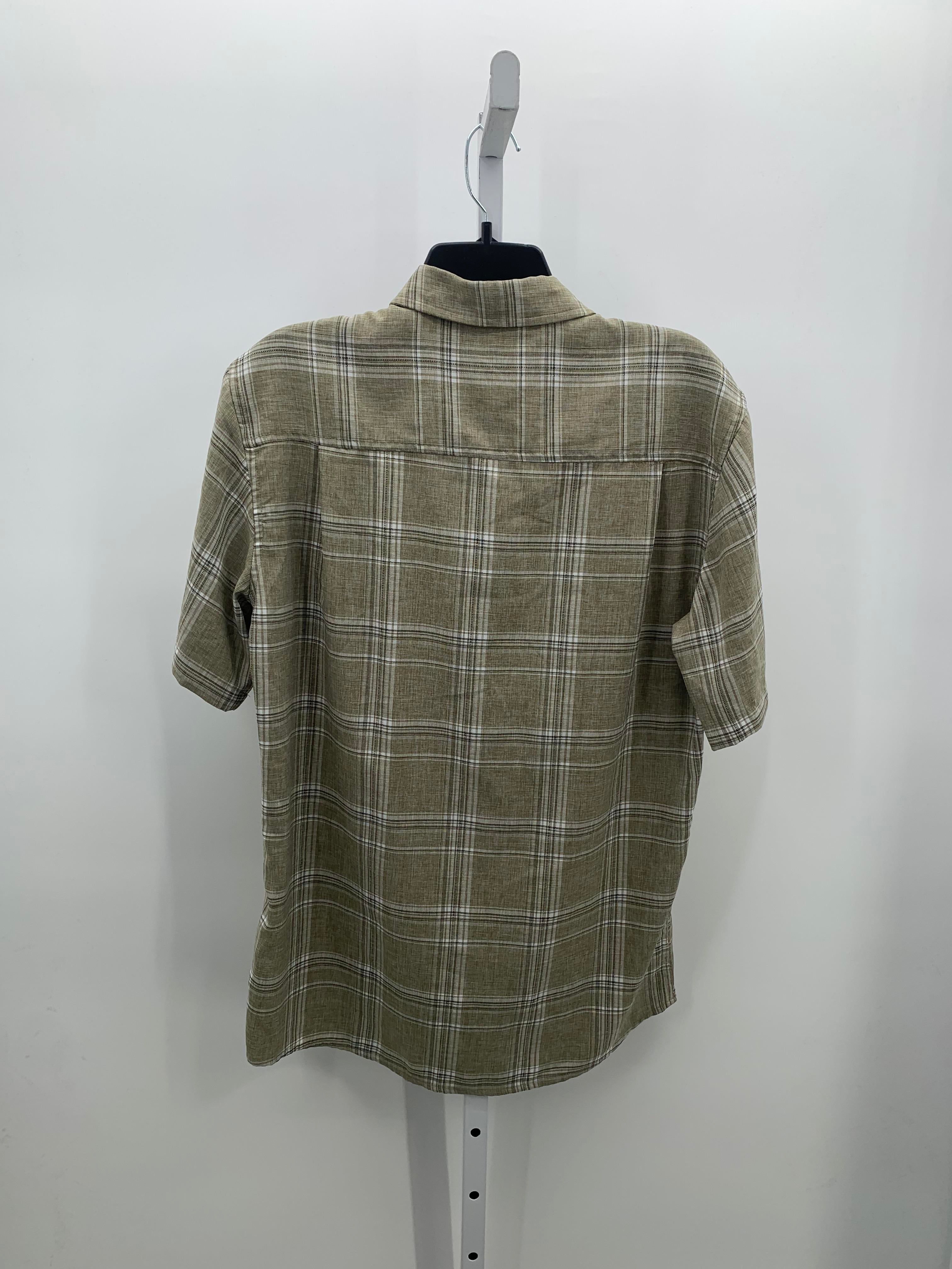 PLAID BTN DOWN
