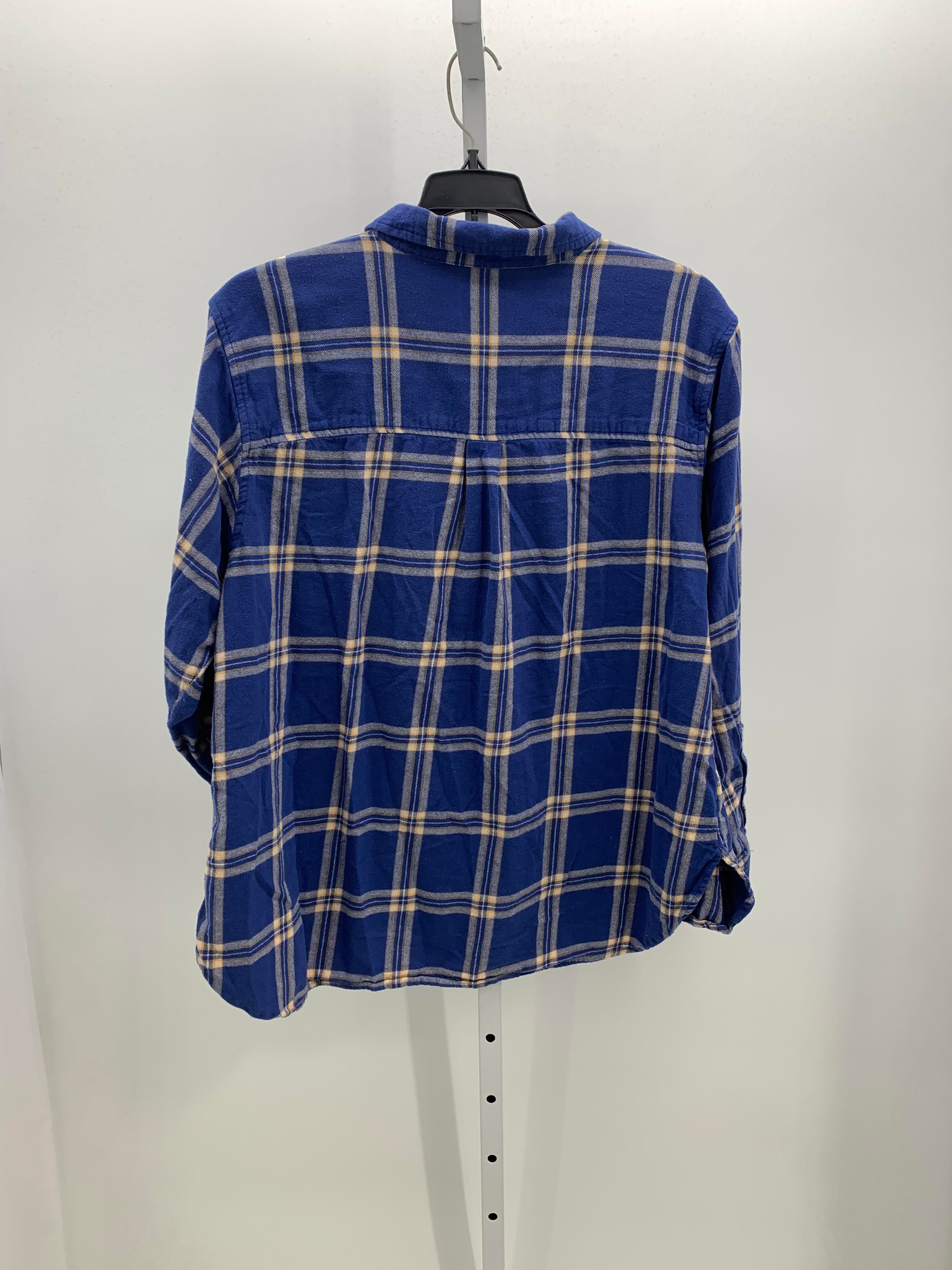 SO Size 1X Womens Long Sleeve Shirt