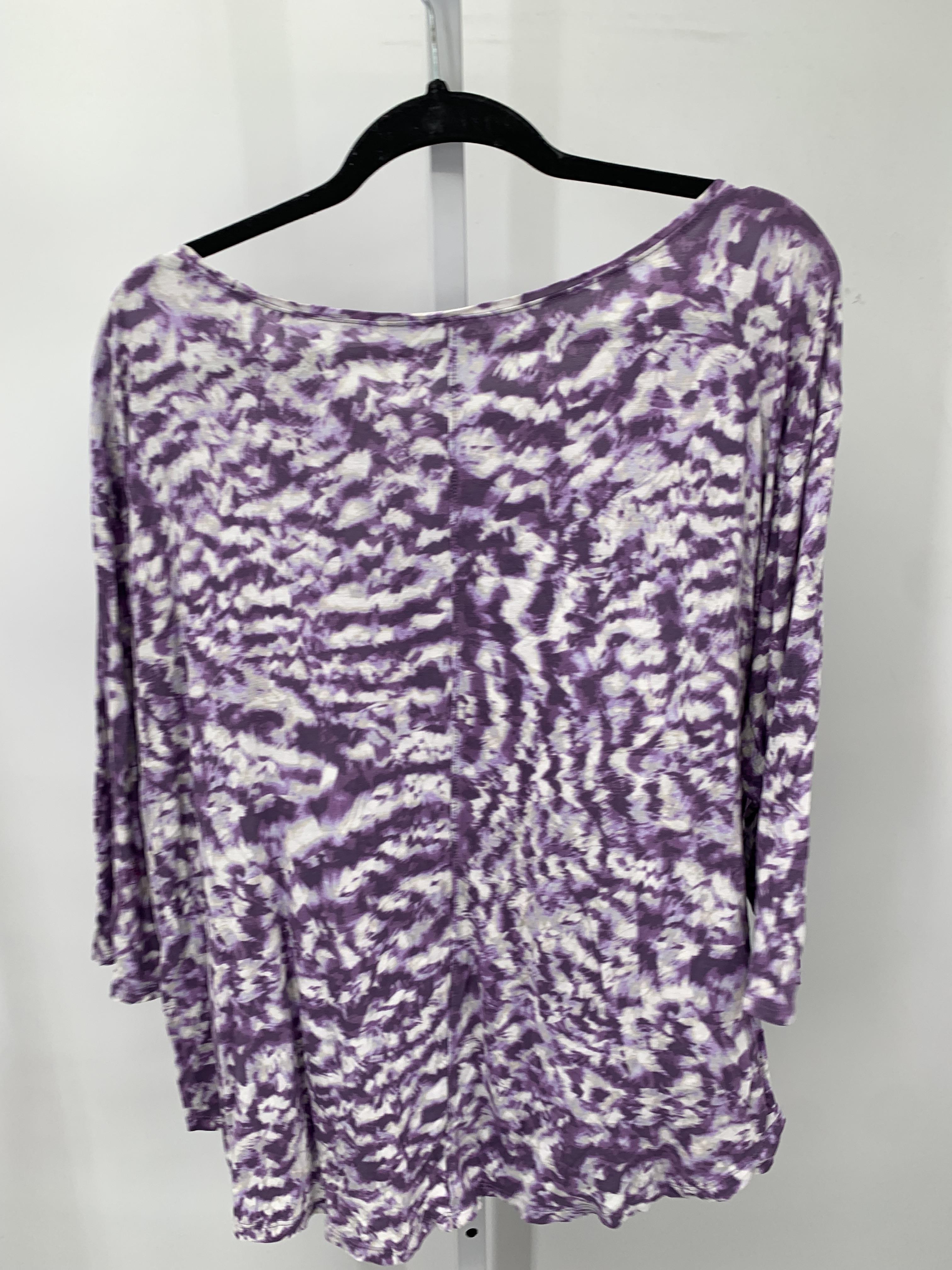 A.N.A. Size 2X Womens 3/4 Sleeve Shirt