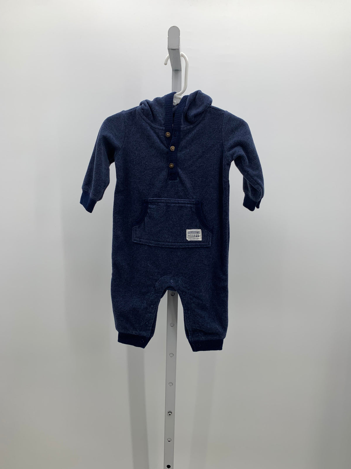 HOODED FLEECE ROMPER