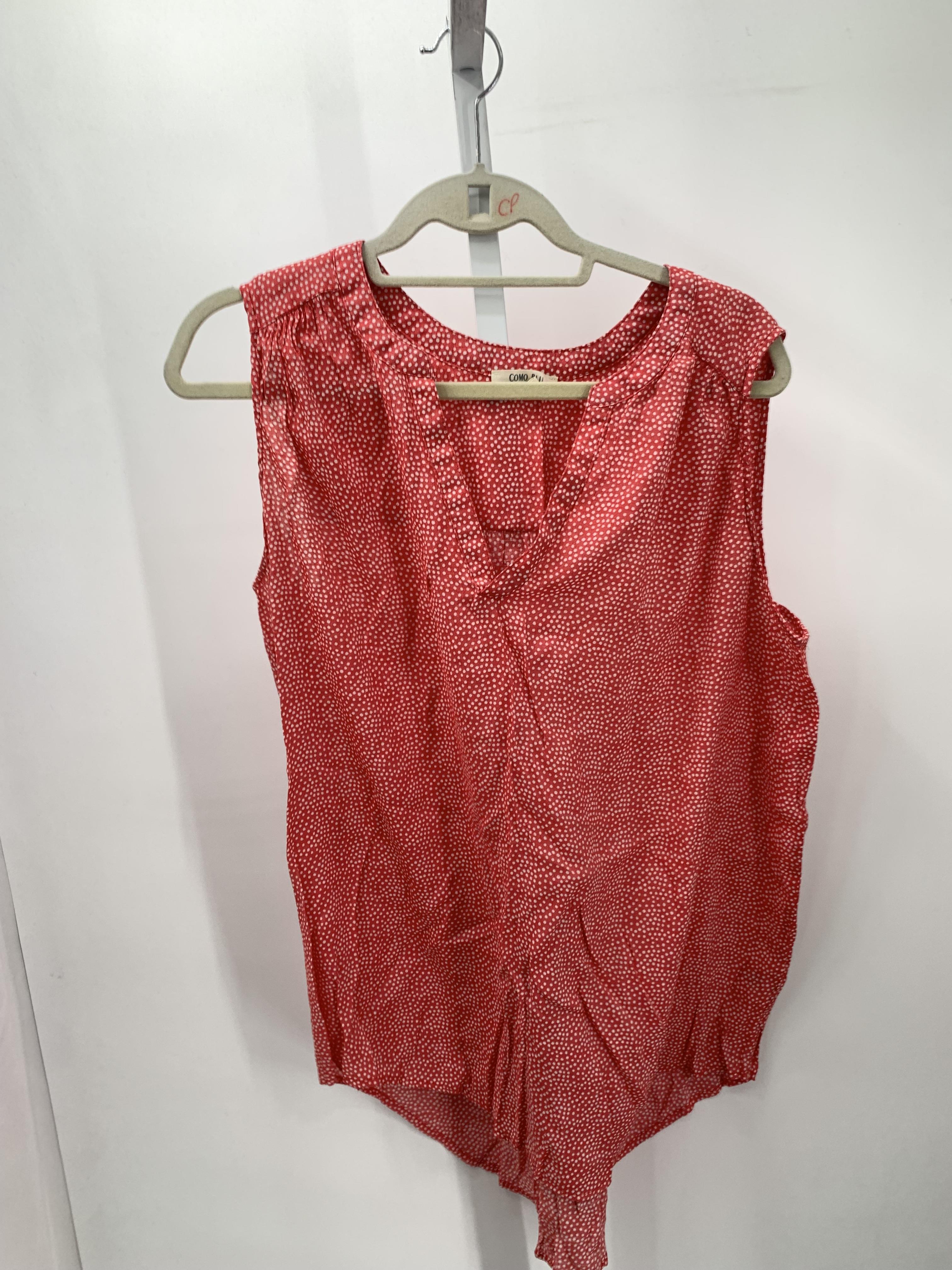 Size 1X Womens Sleeveless Shirt