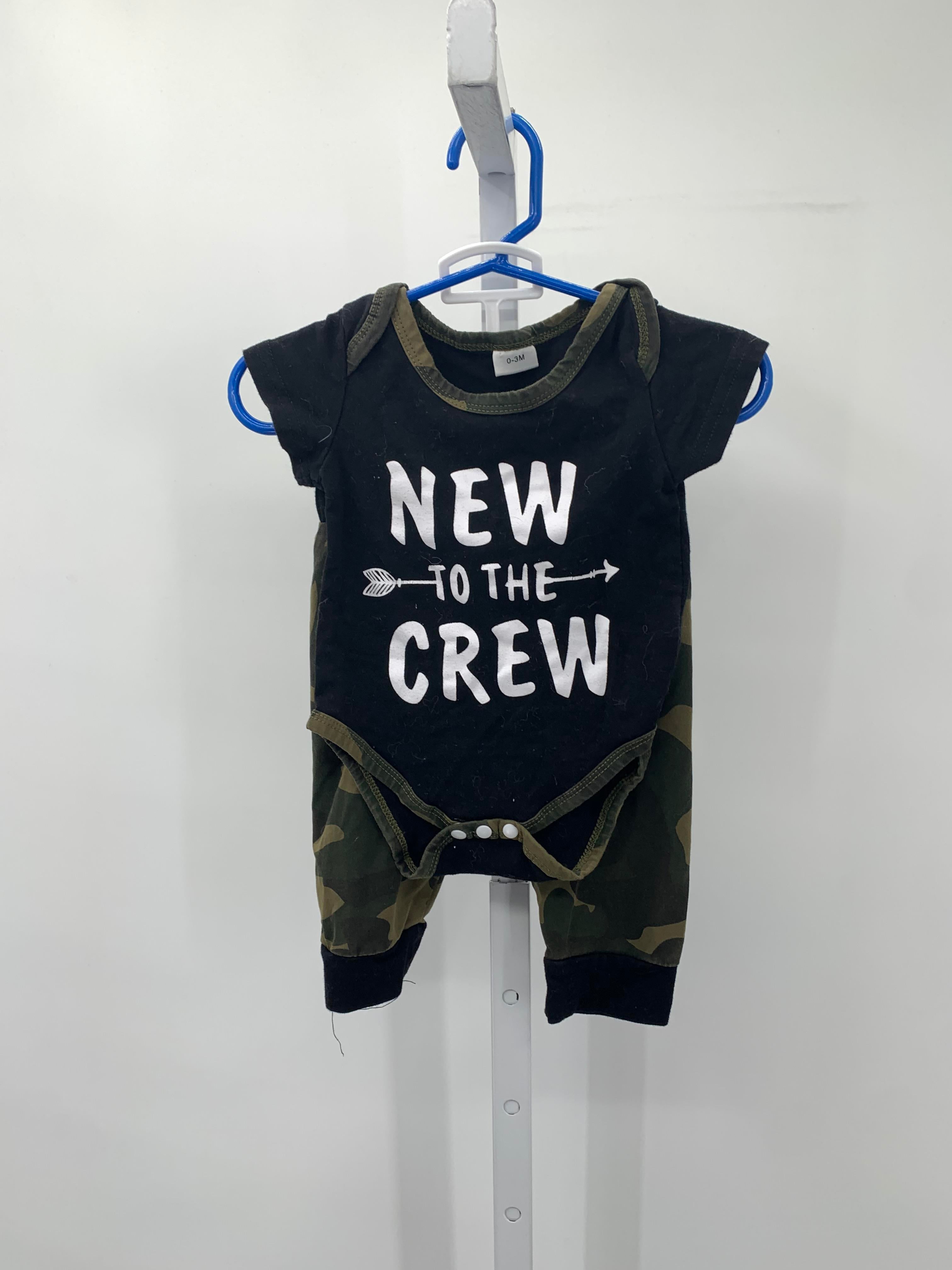 NEW TO THE CREW SHIRT AND PANTS.