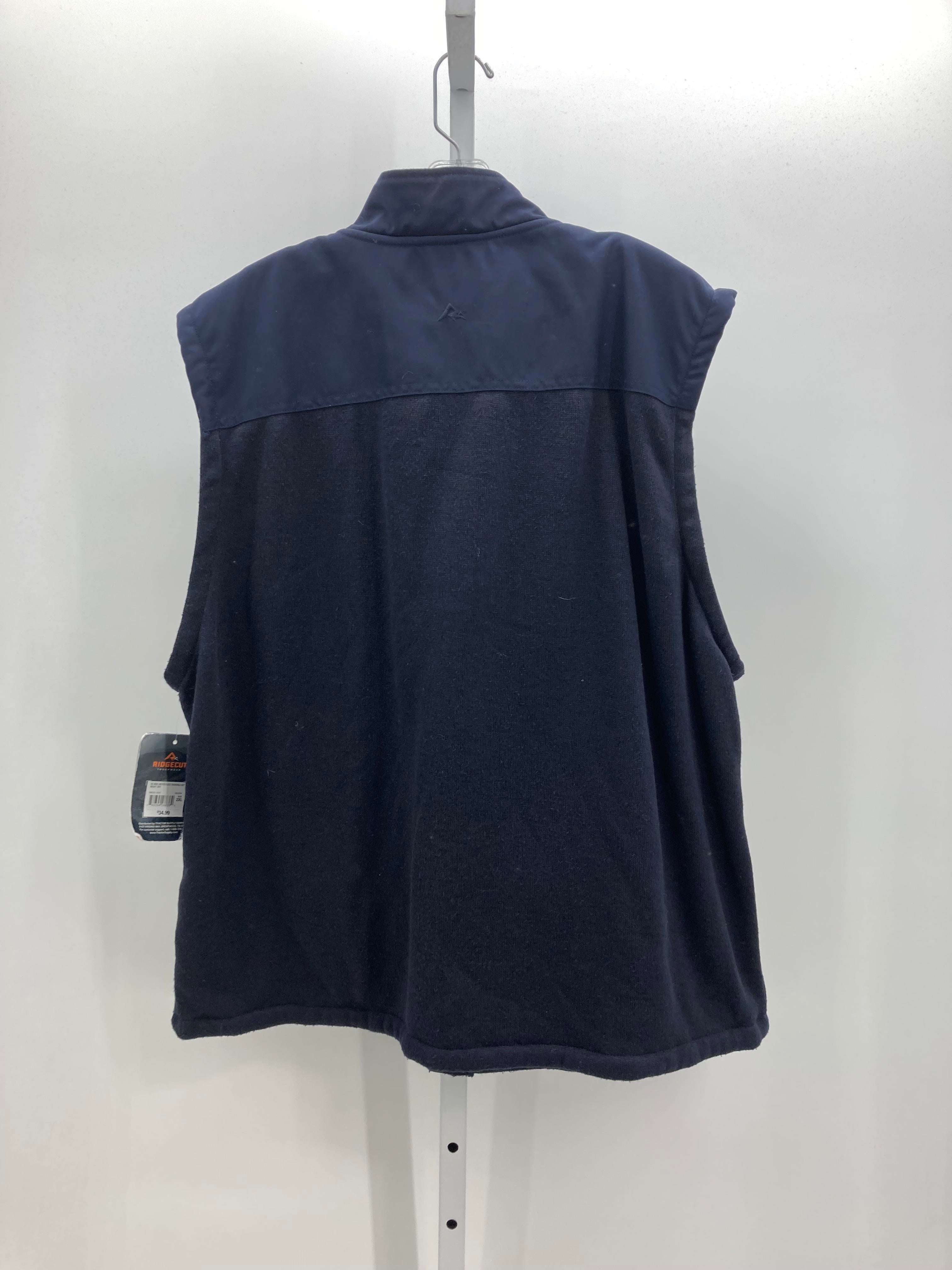 NEW FLEECE LINED ZIP VEST.