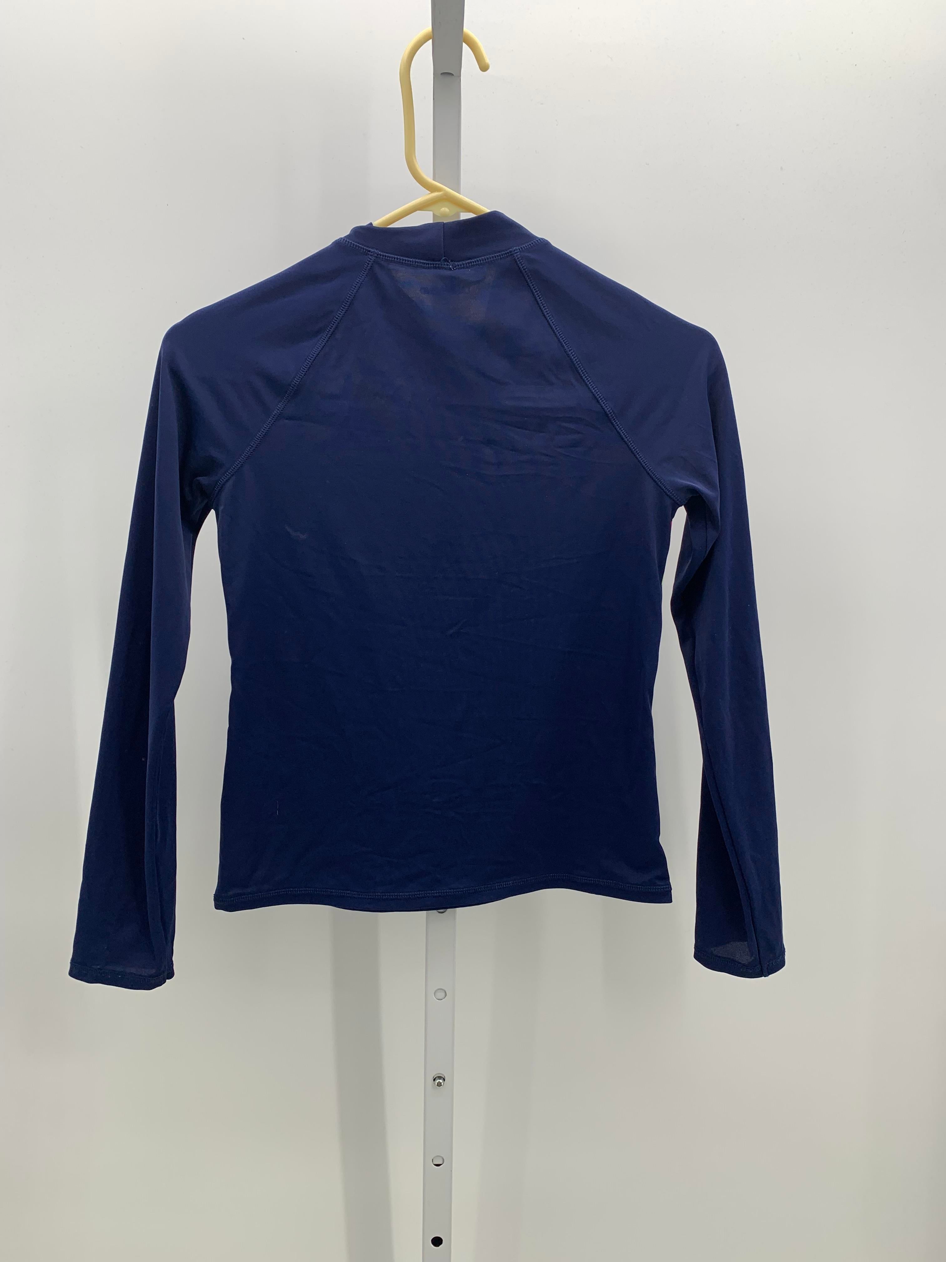 Lands End Size 10-12 Girls Swim Shirt