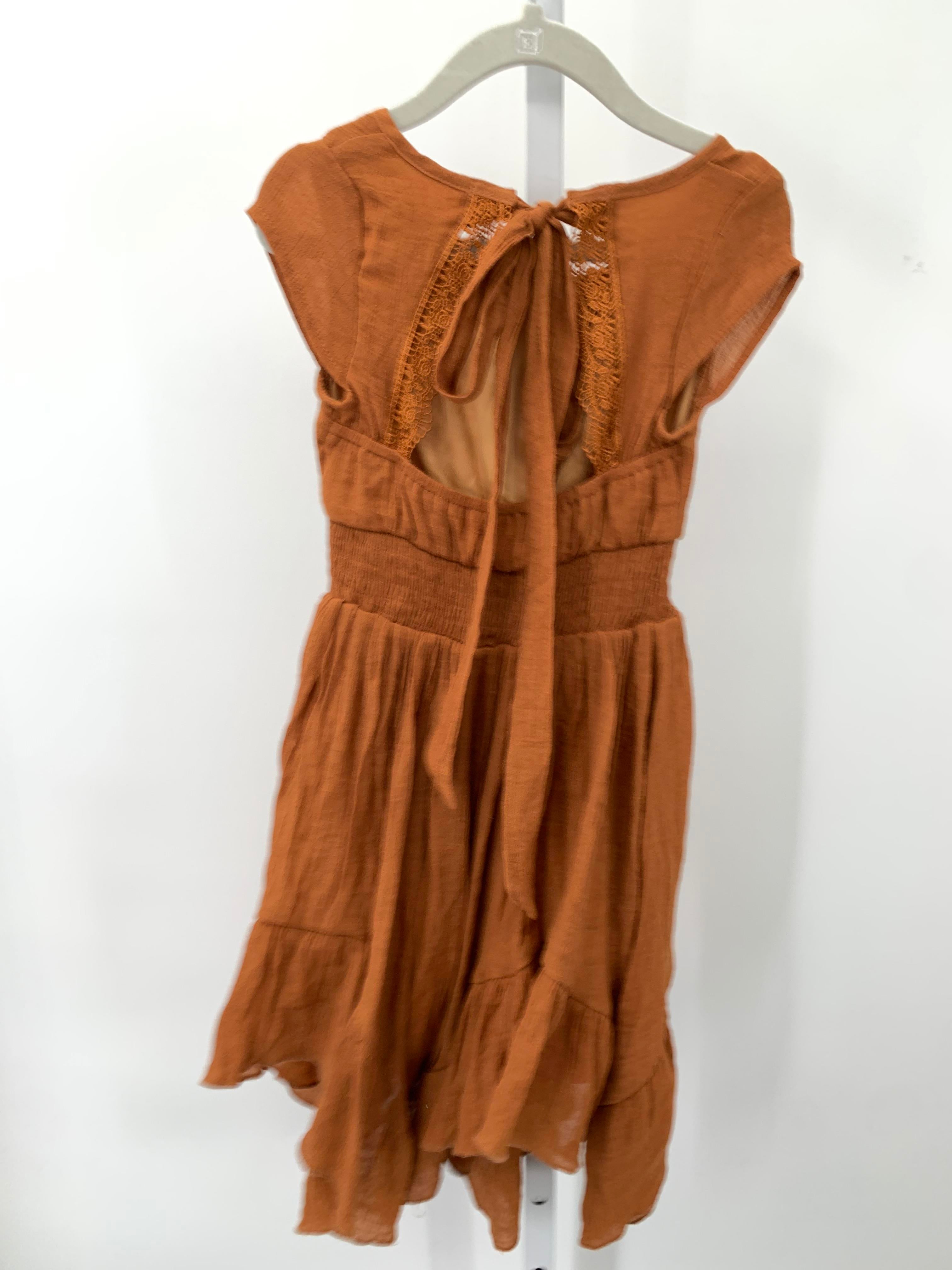 Size 3 Girls Short Sleeve Dress