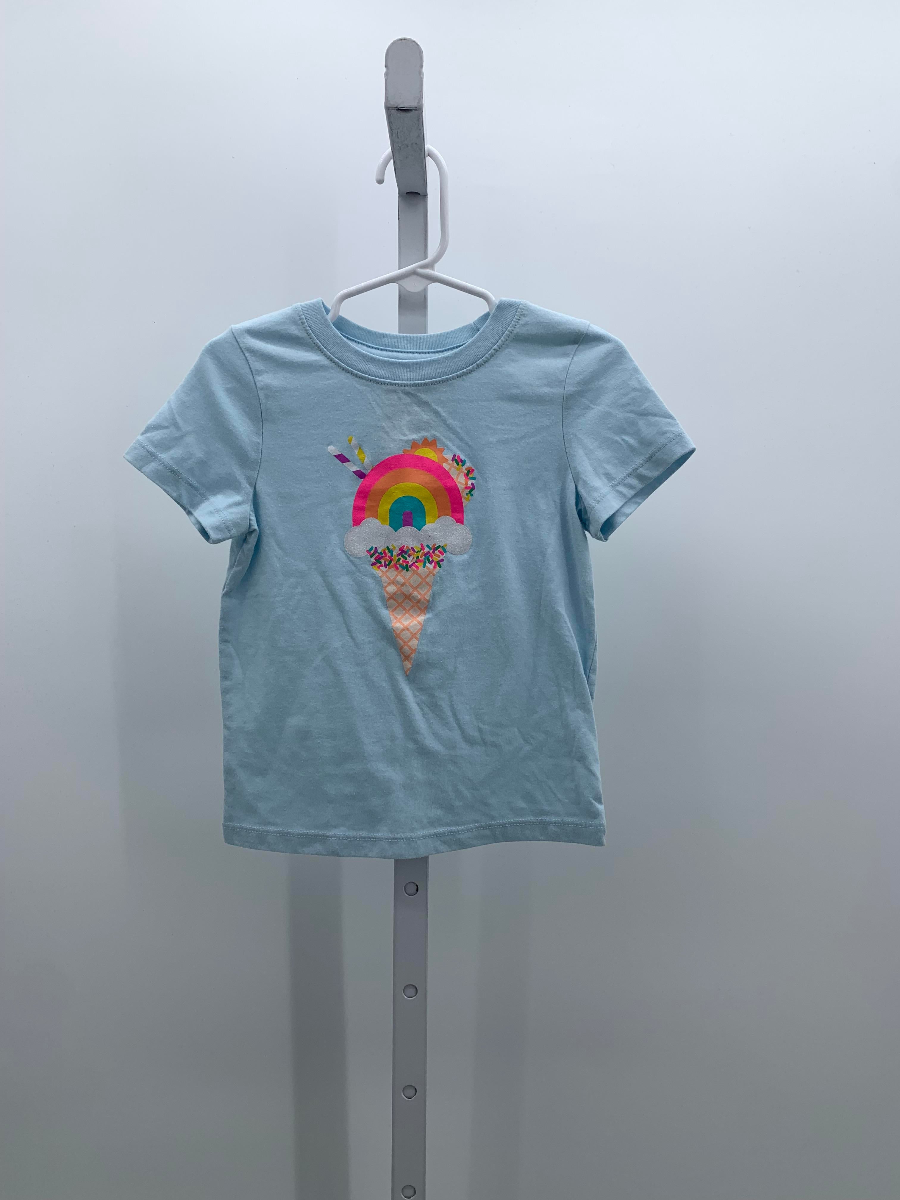 Cat & Jack Size 2T Girls Short Sleeve Shirt