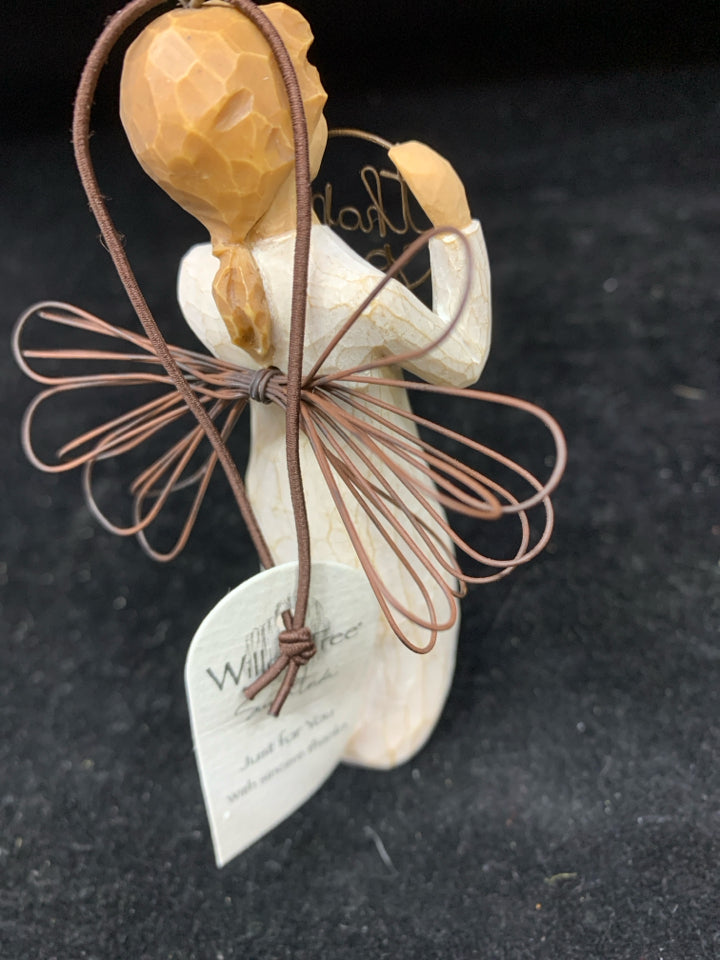 WILLOW TREE "THANK YOU" ORNAMENT.