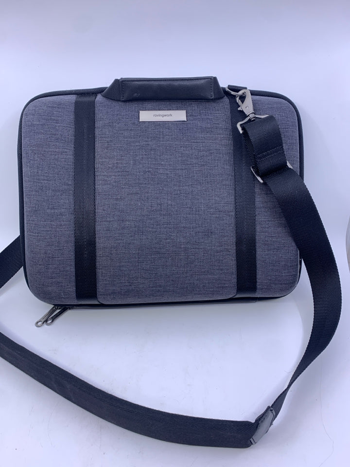 GRAY LAPTOP CASE ROVINGWORK.