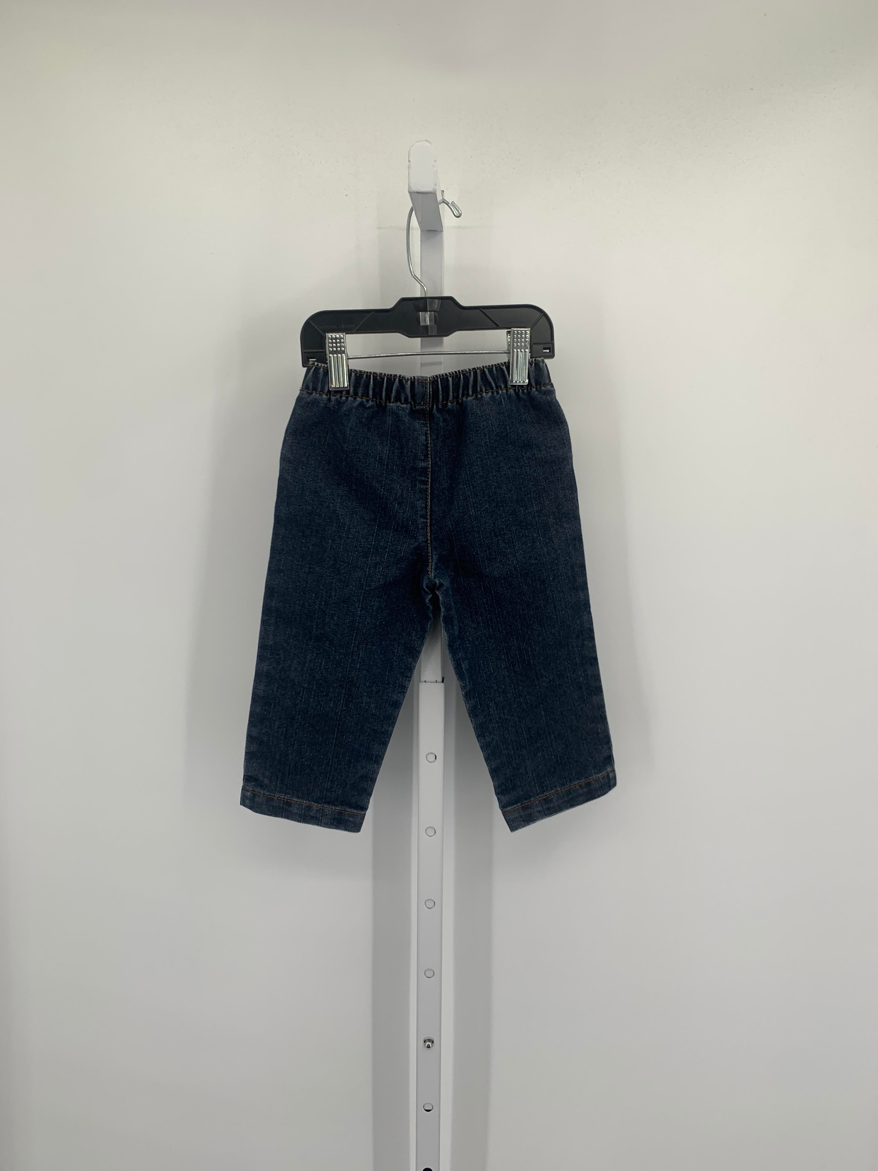 ELASTIC WAIST DENIM