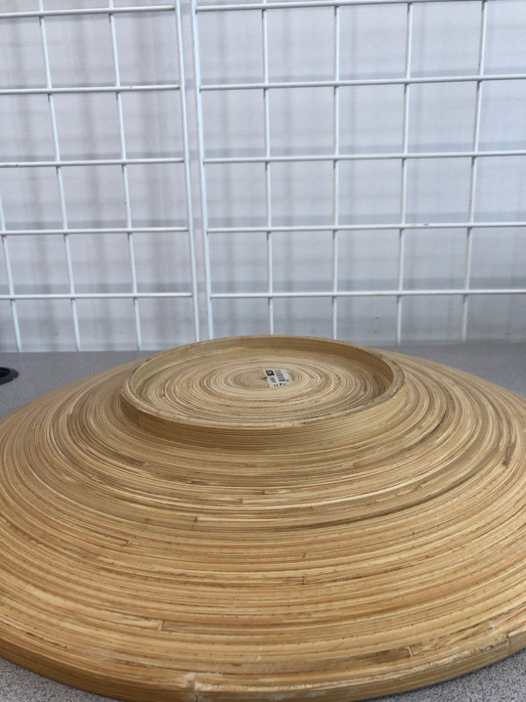 BAMBOO CENTERPIECE BOWL.