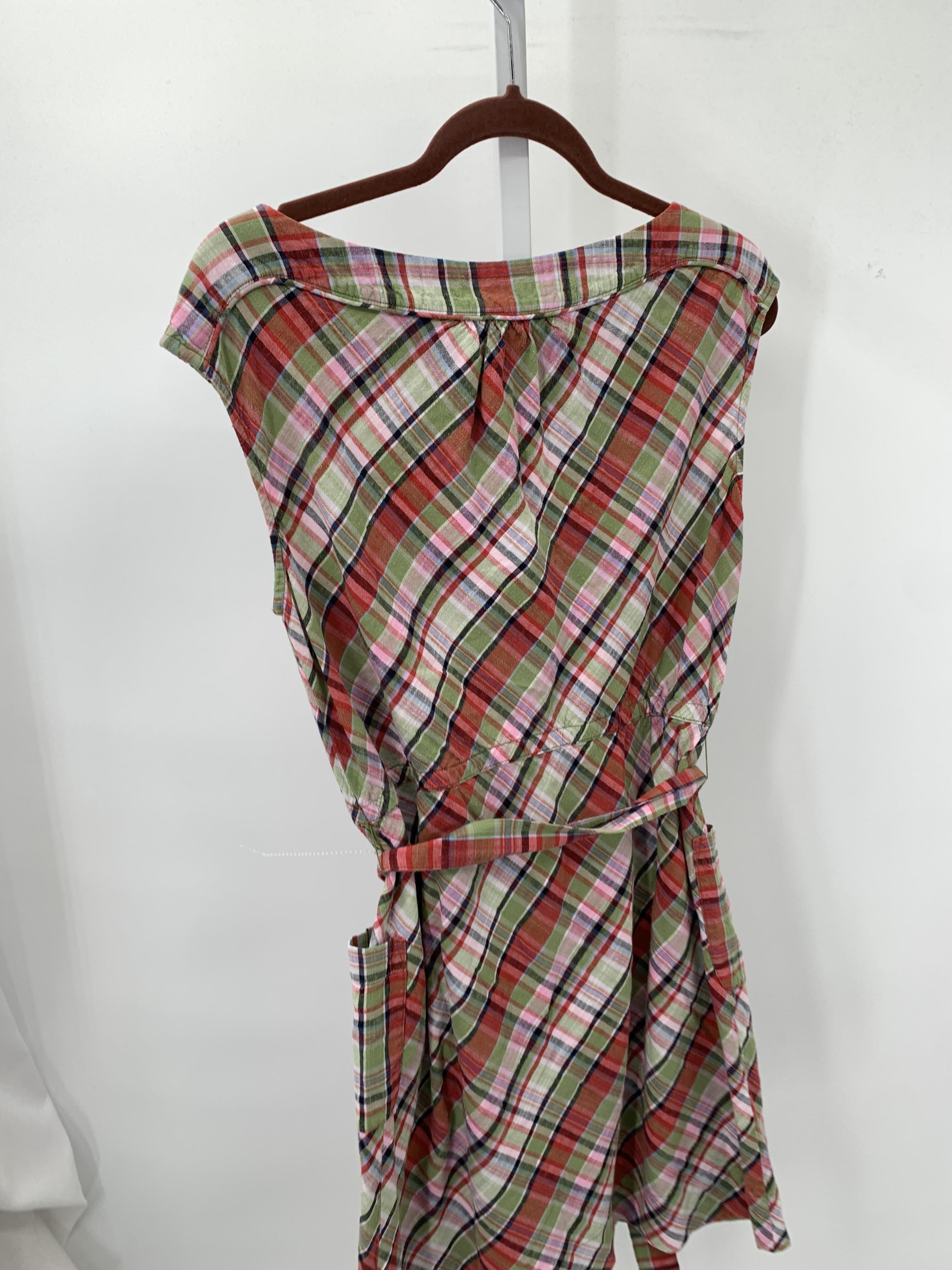 Lands End Size 8 Petite Petite Sleeveless Dress