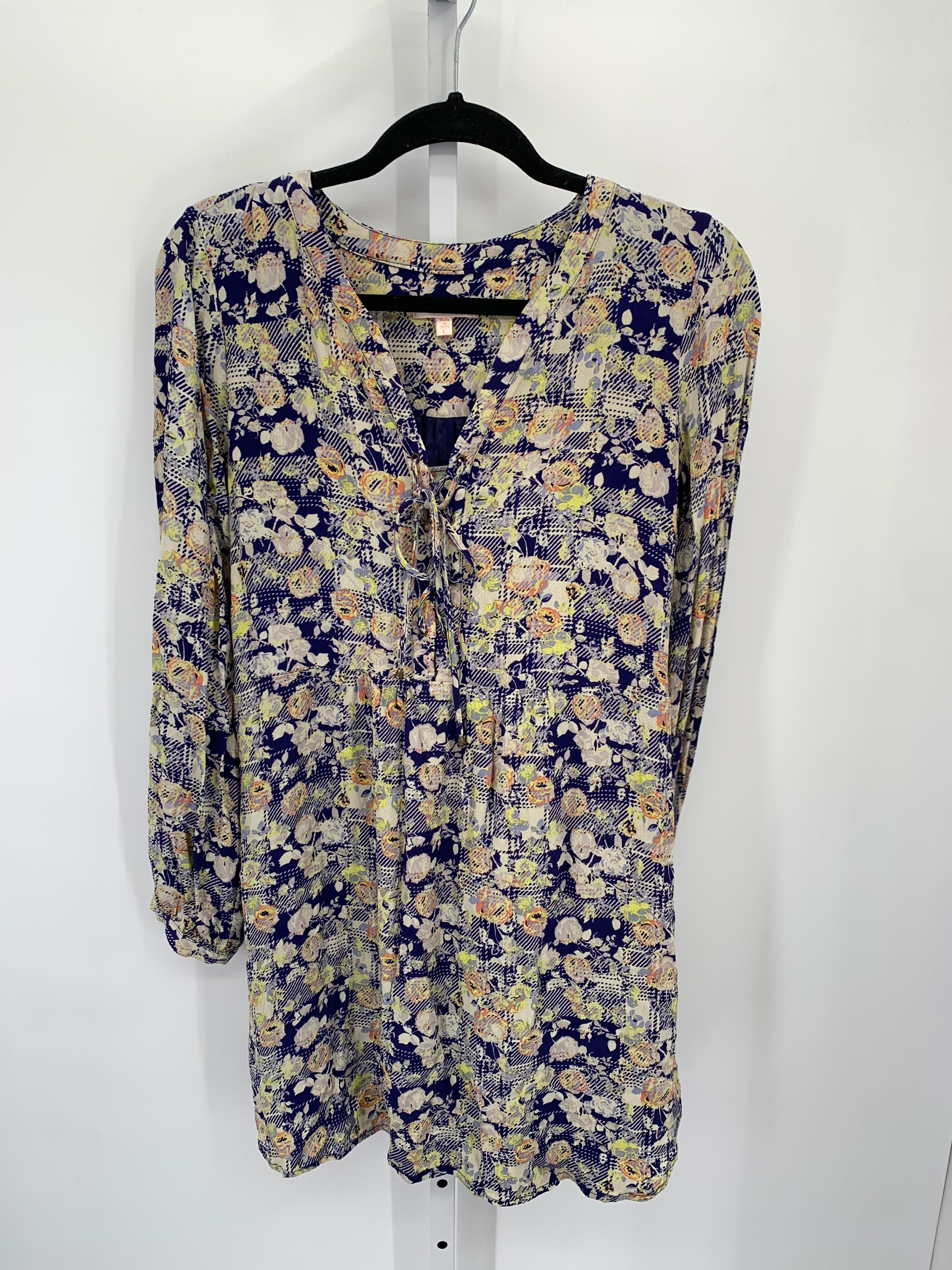 Size Large Juniors Long Sleeve Dress