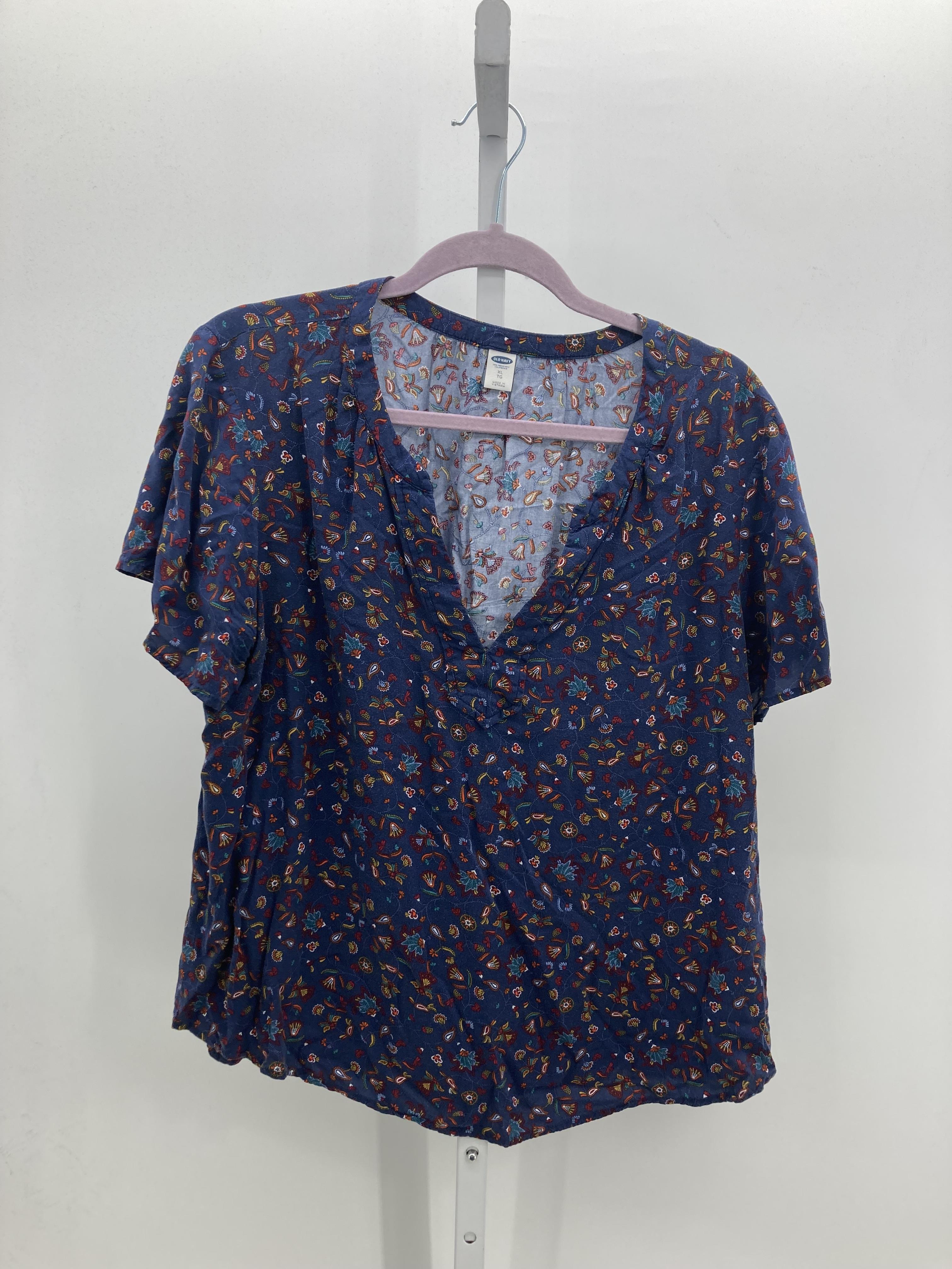 Old Navy Size Extra Large Misses Short Sleeve Shirt