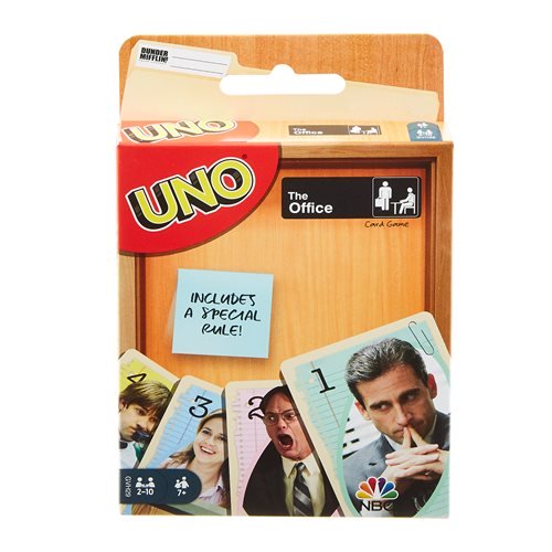UNO: the Office ?UNO Card Game with 112 Cards & Instructions, Gift for Kid, Adul