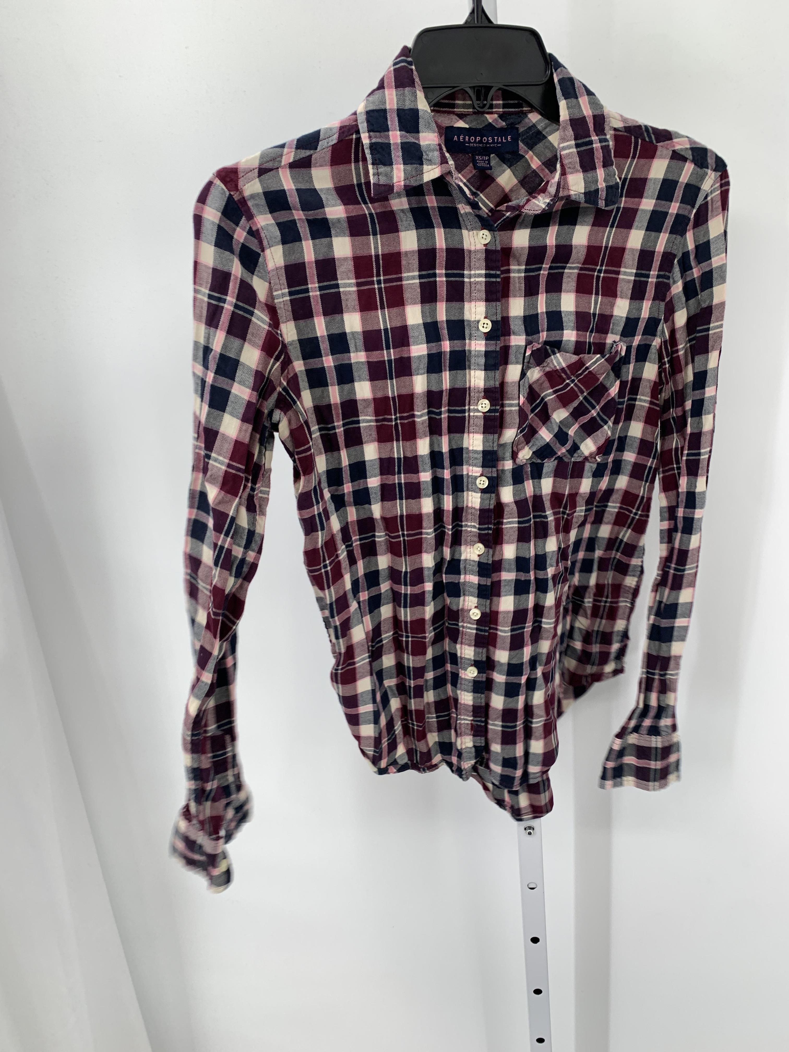 Aeropostale Size X Small Juniors Long Sleeve Shirt