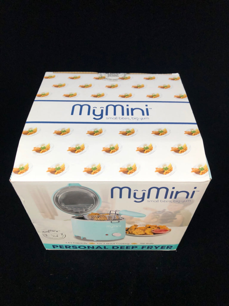 NIB MY MINI DEEP FRYER.