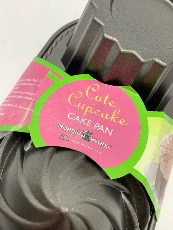 NWT NORDIC WARE CUPCAKE CAKE PAN.