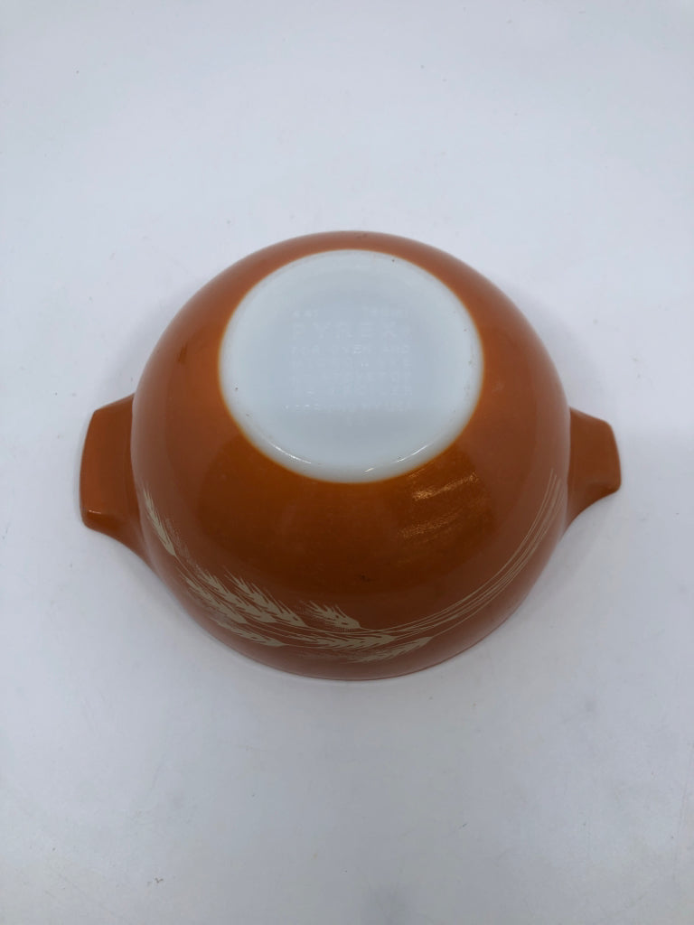 2PC VTG AUTUMN HARVEST CINDERELLA HANDLES MIXING BOWLS.