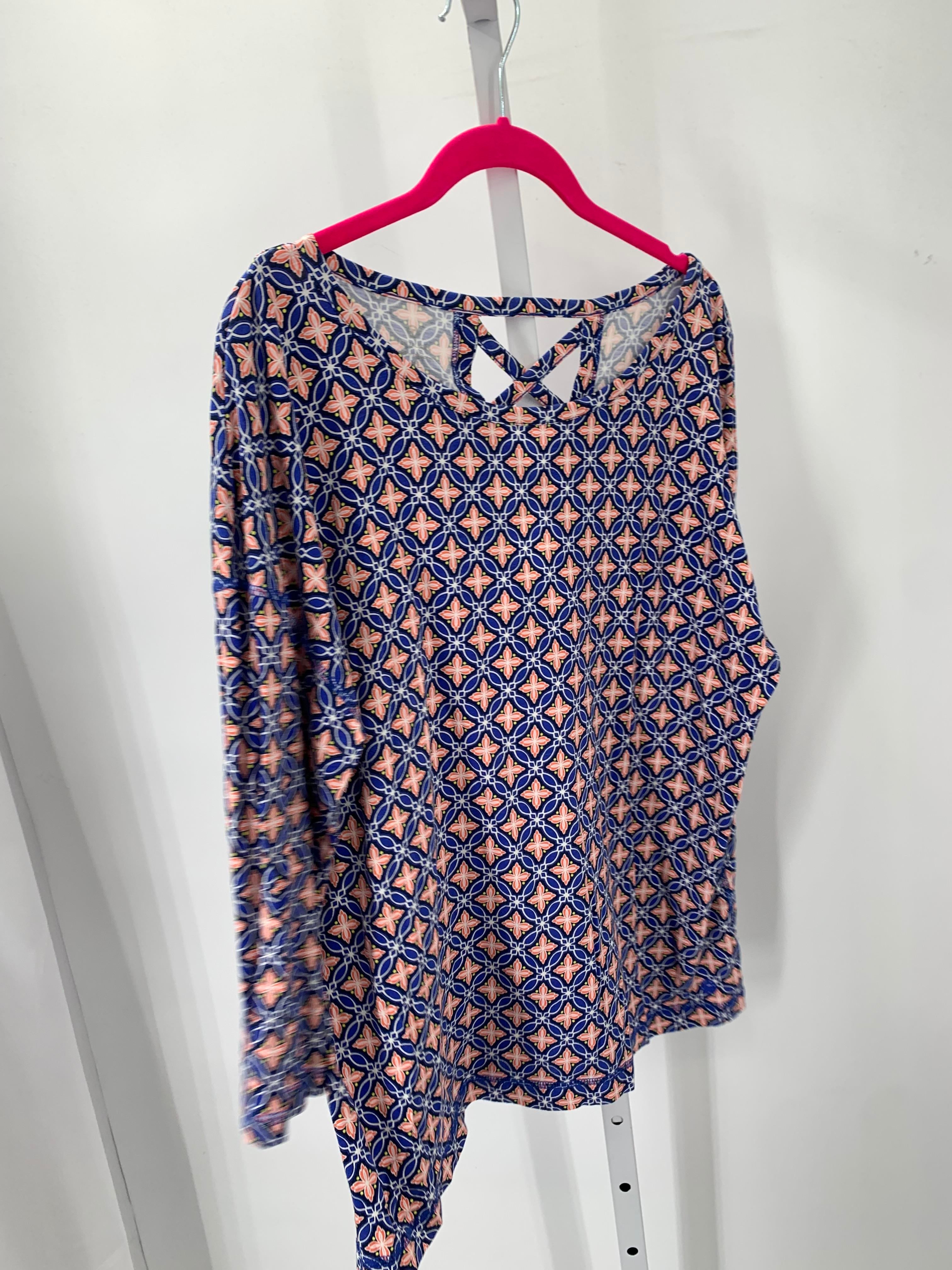 Talbots Size Extra Large Misses 3/4 Sleeve Shirt