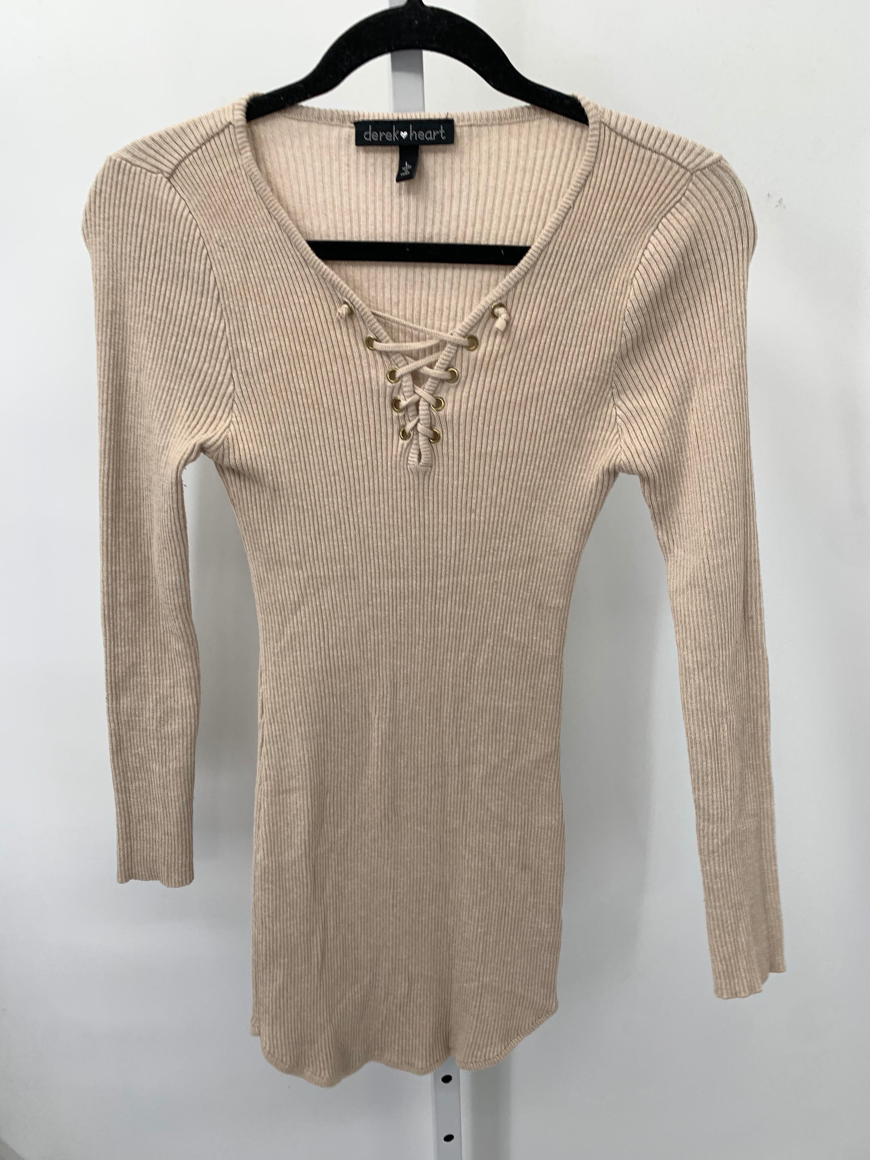 Derek Heart Size Large Juniors Long Sleeve Dress