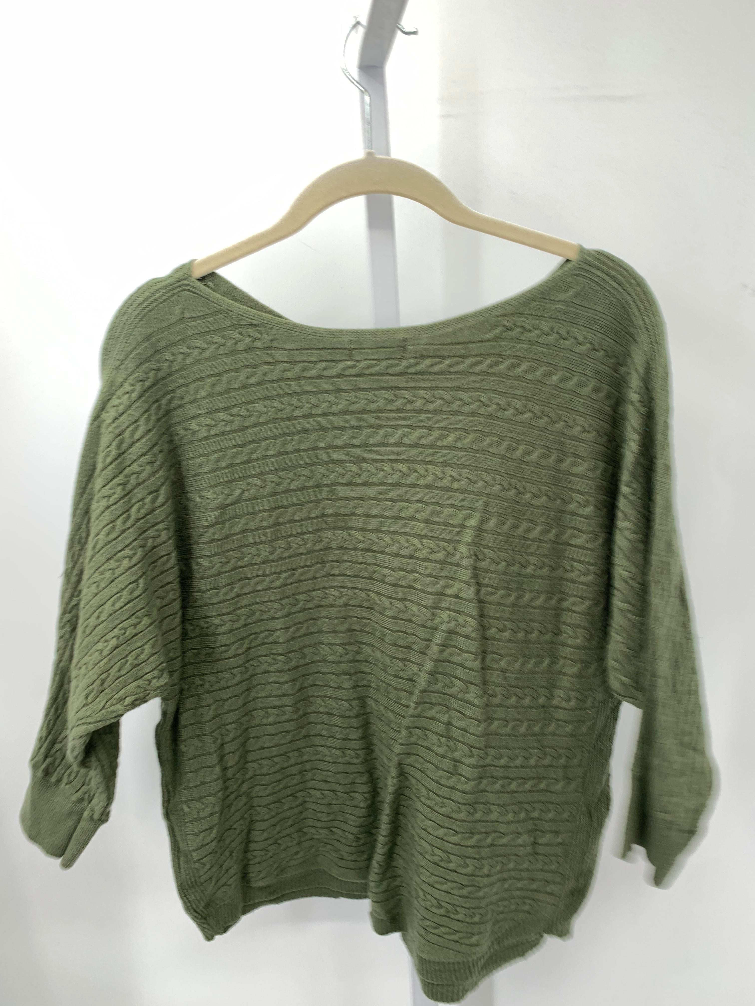 market & spruce Size Extra Large Misses 3/4 Sleeve Sweater