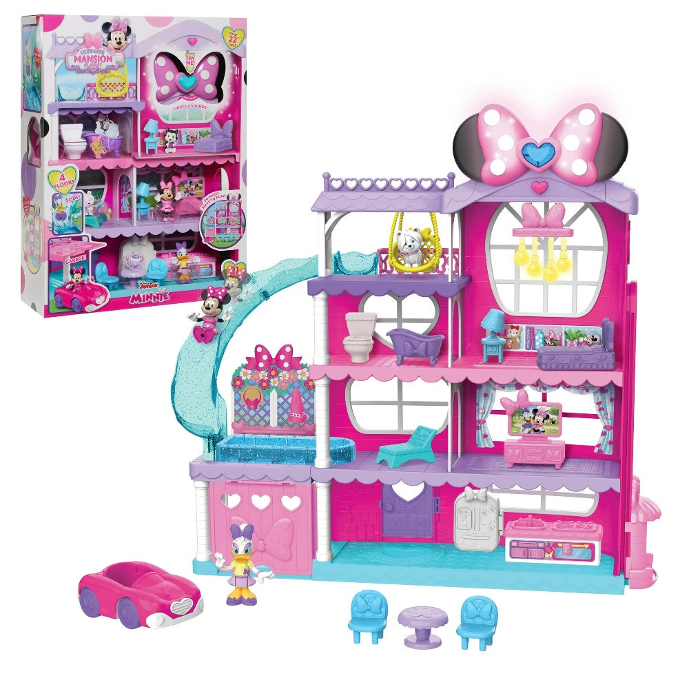 Disney Junior Minnie Mouse Ultimate Mansion 22-inch Playset