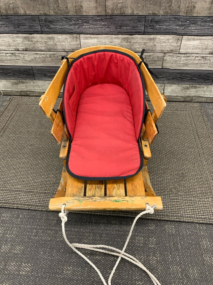 LL BEAN KIDDIE SLED.