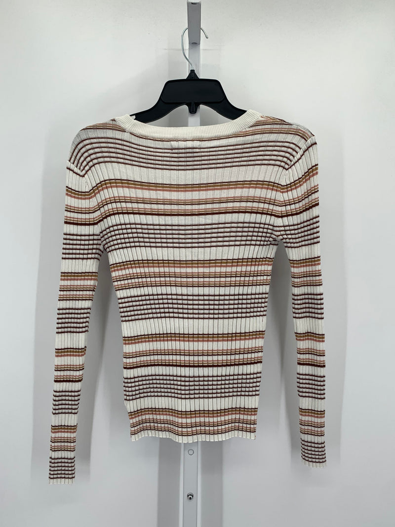 Nine West Size Small Misses Long Slv Sweater