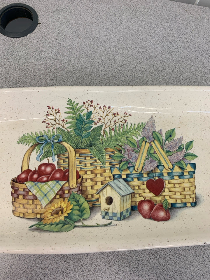 APPLE GARDEN PLATTER.