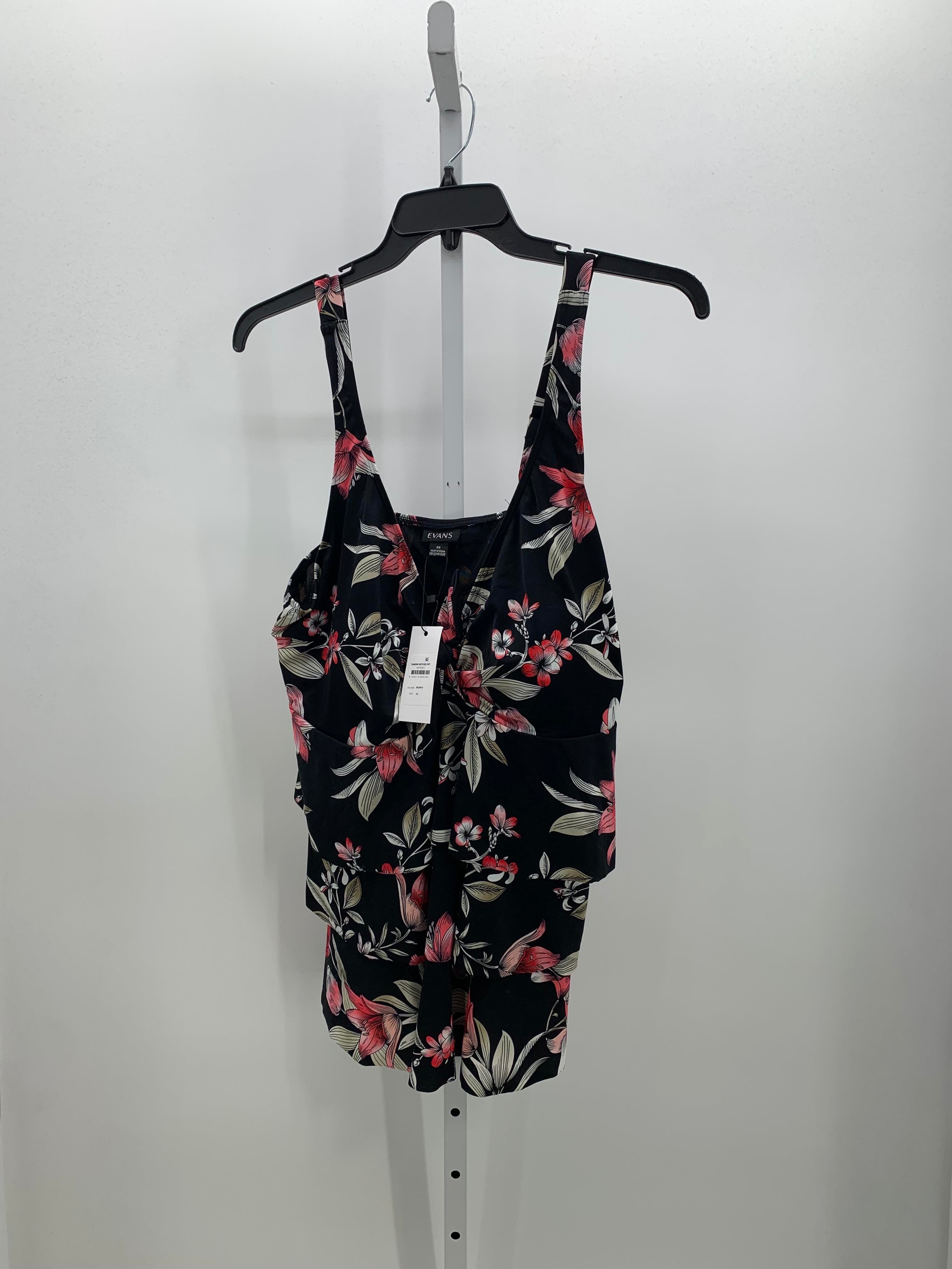 Size 20 W Womens Swimwear