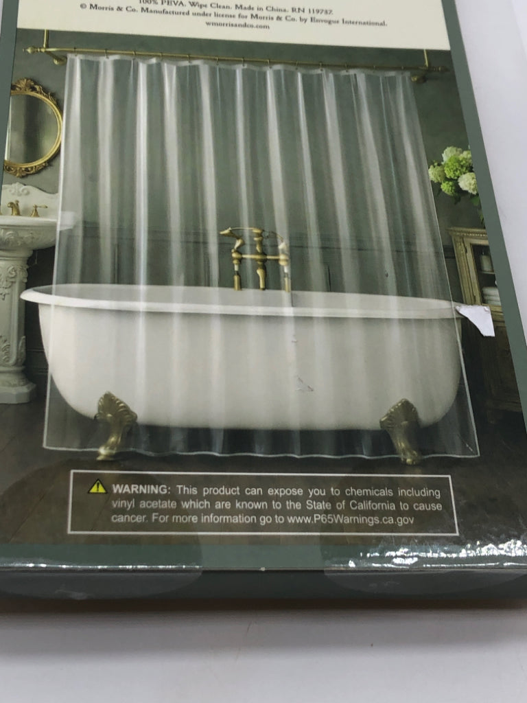 NIP MORRIS & CO PEVA SHOWER LINER.