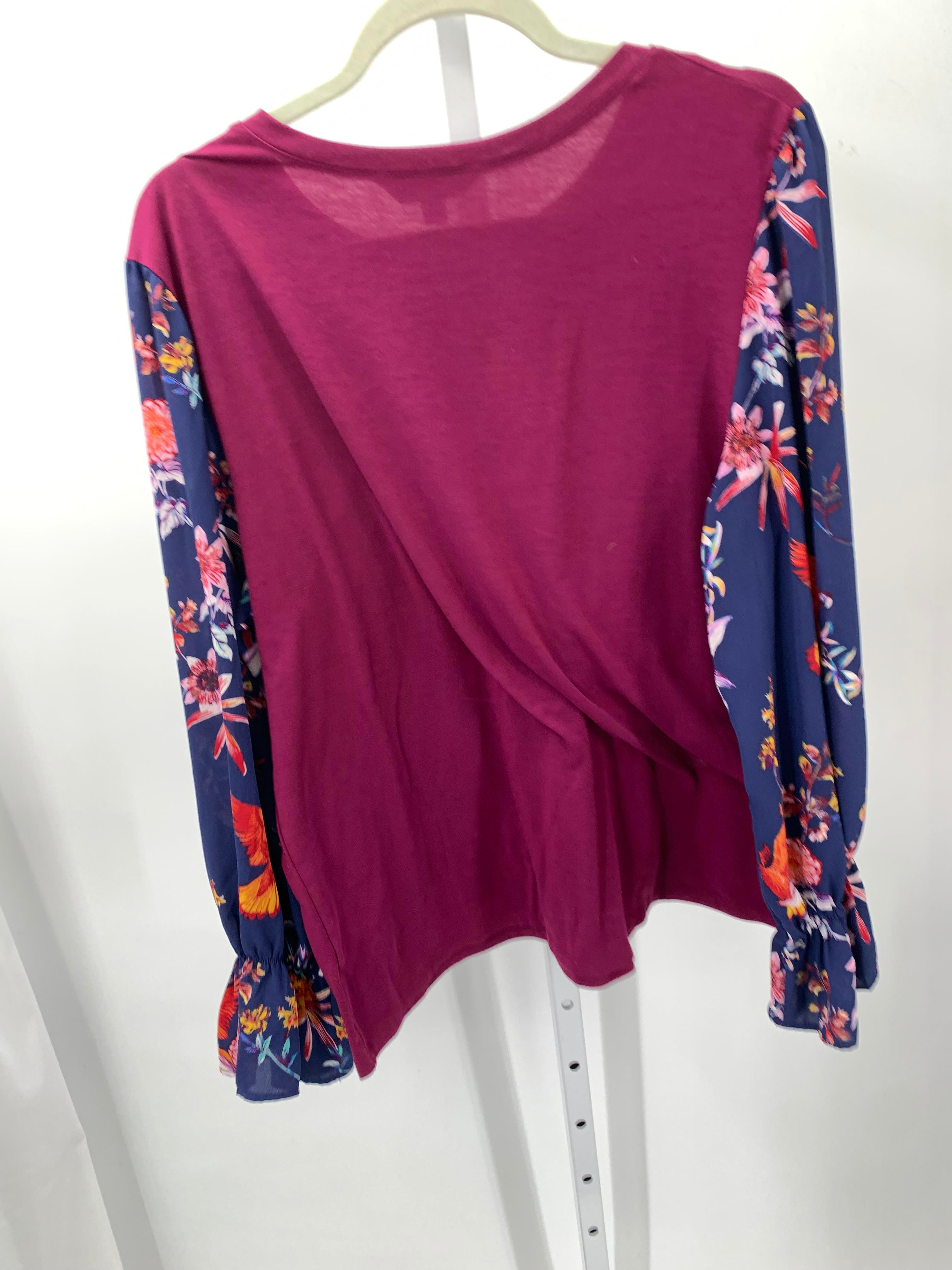 Size Extra Large Misses Long Sleeve Shirt